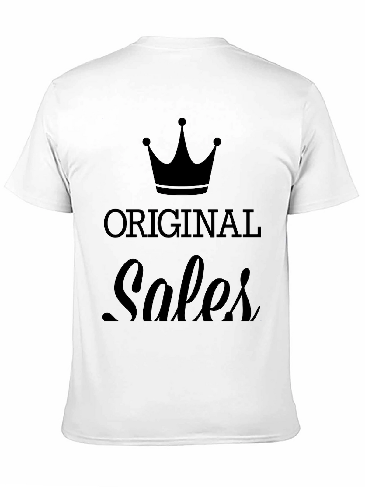Original Sales Crown Black T-Shirt