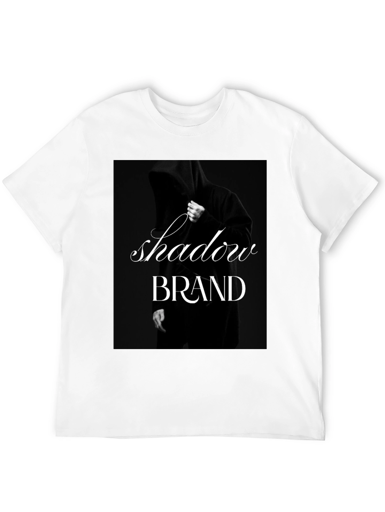 Shadow Brand Black Graphic T-Shirt