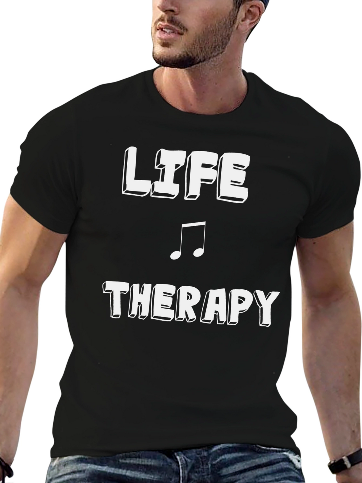Life is Music Therapy T-Shirt