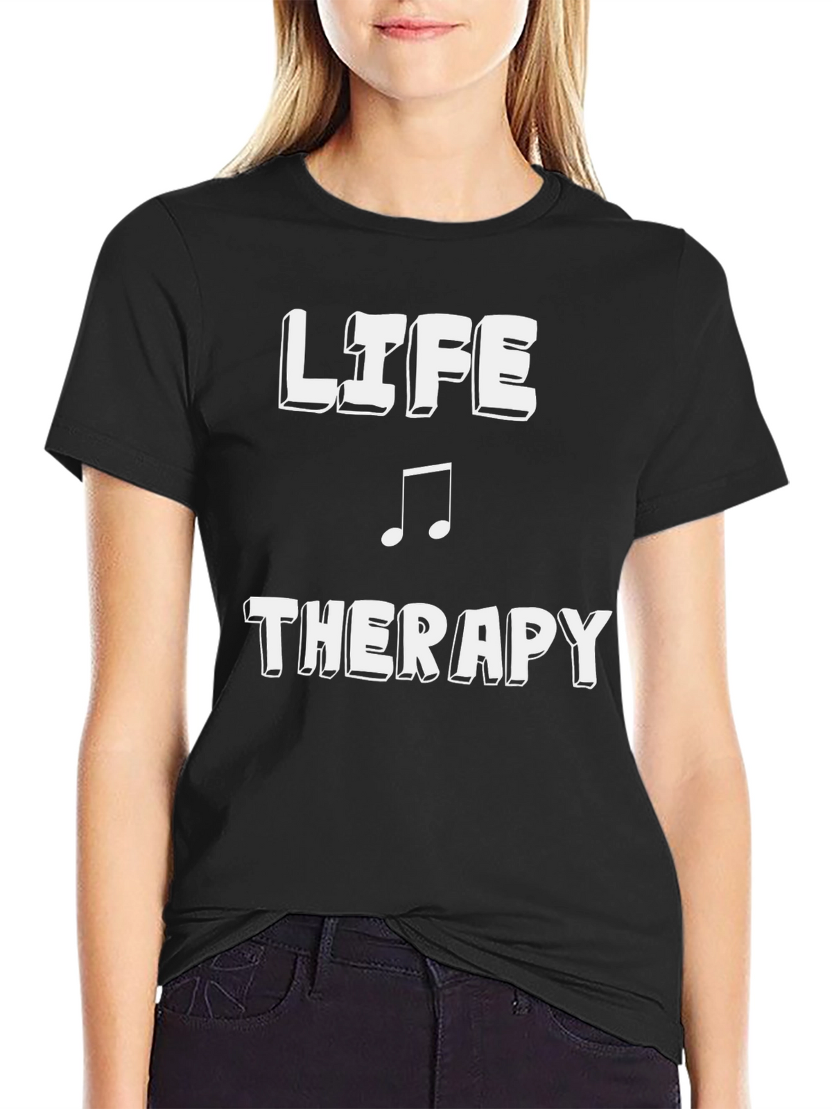 Life is Music Therapy T-Shirt