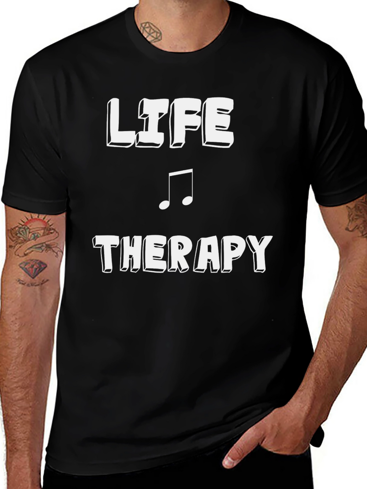 Life is Music Therapy T-Shirt