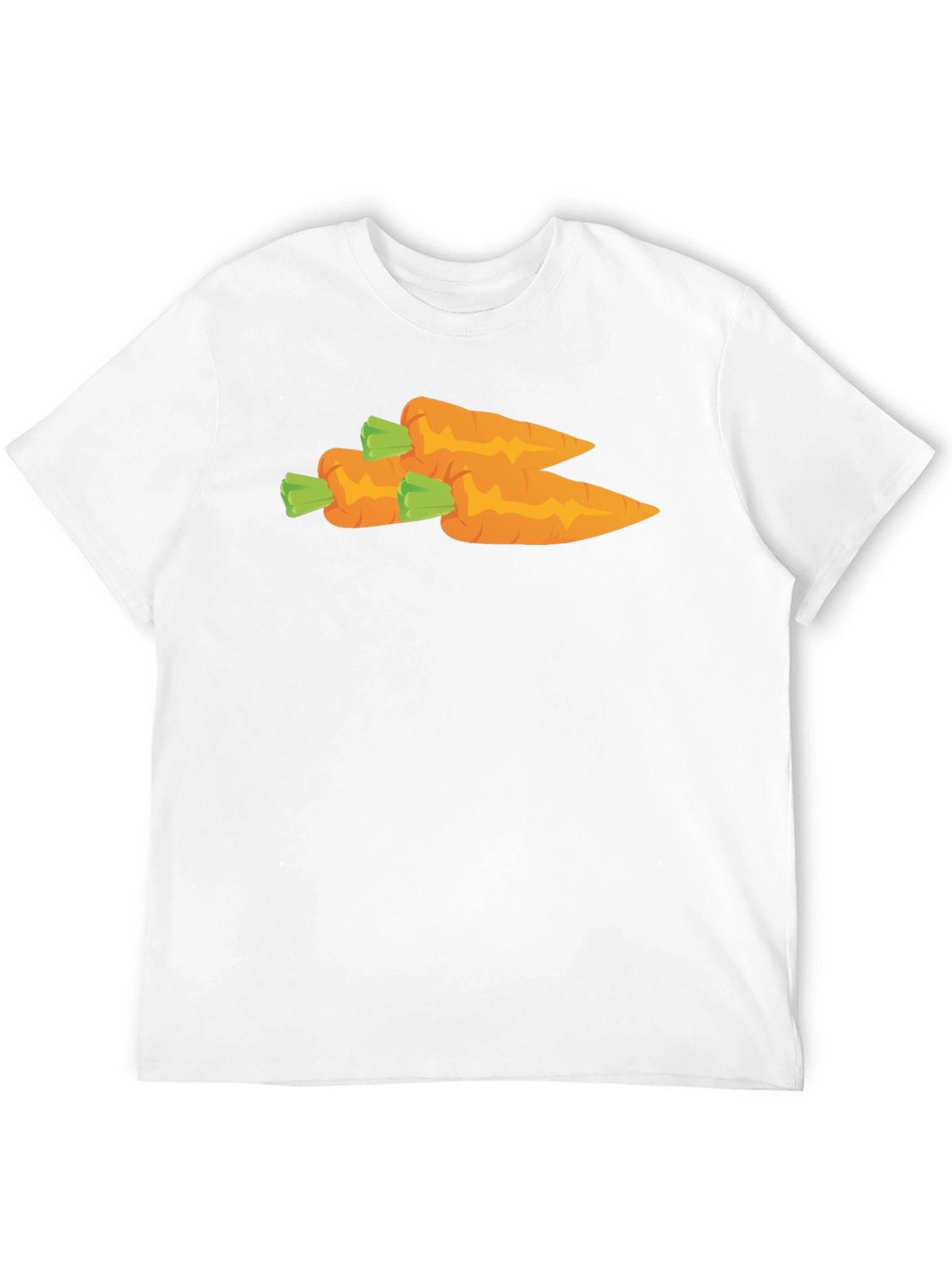 Carrot Graphic T-Shirt - Unisex Black Tee