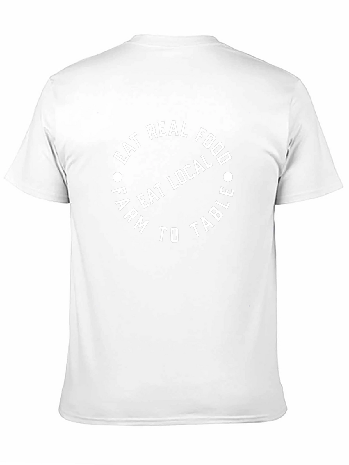 Eat Real Food Farm to Table Graphic Tee