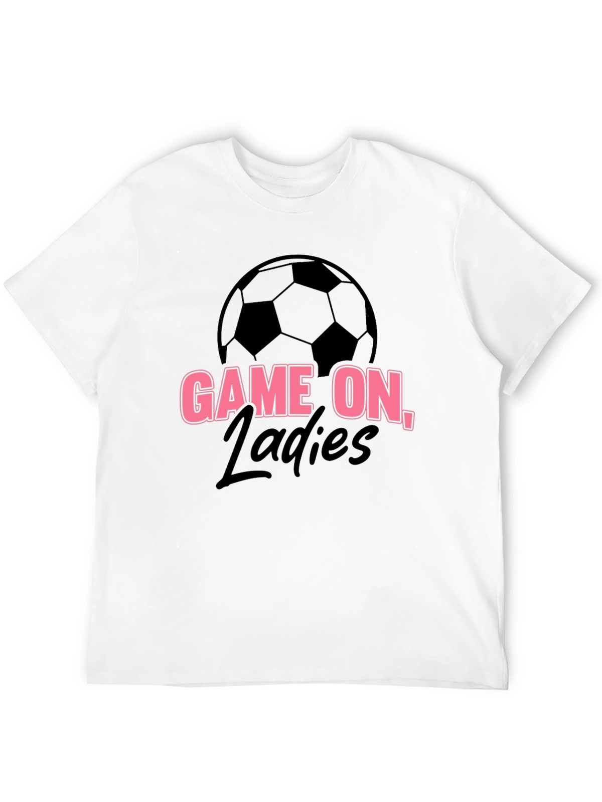 Game On Ladies! Soccer Graphic Tee