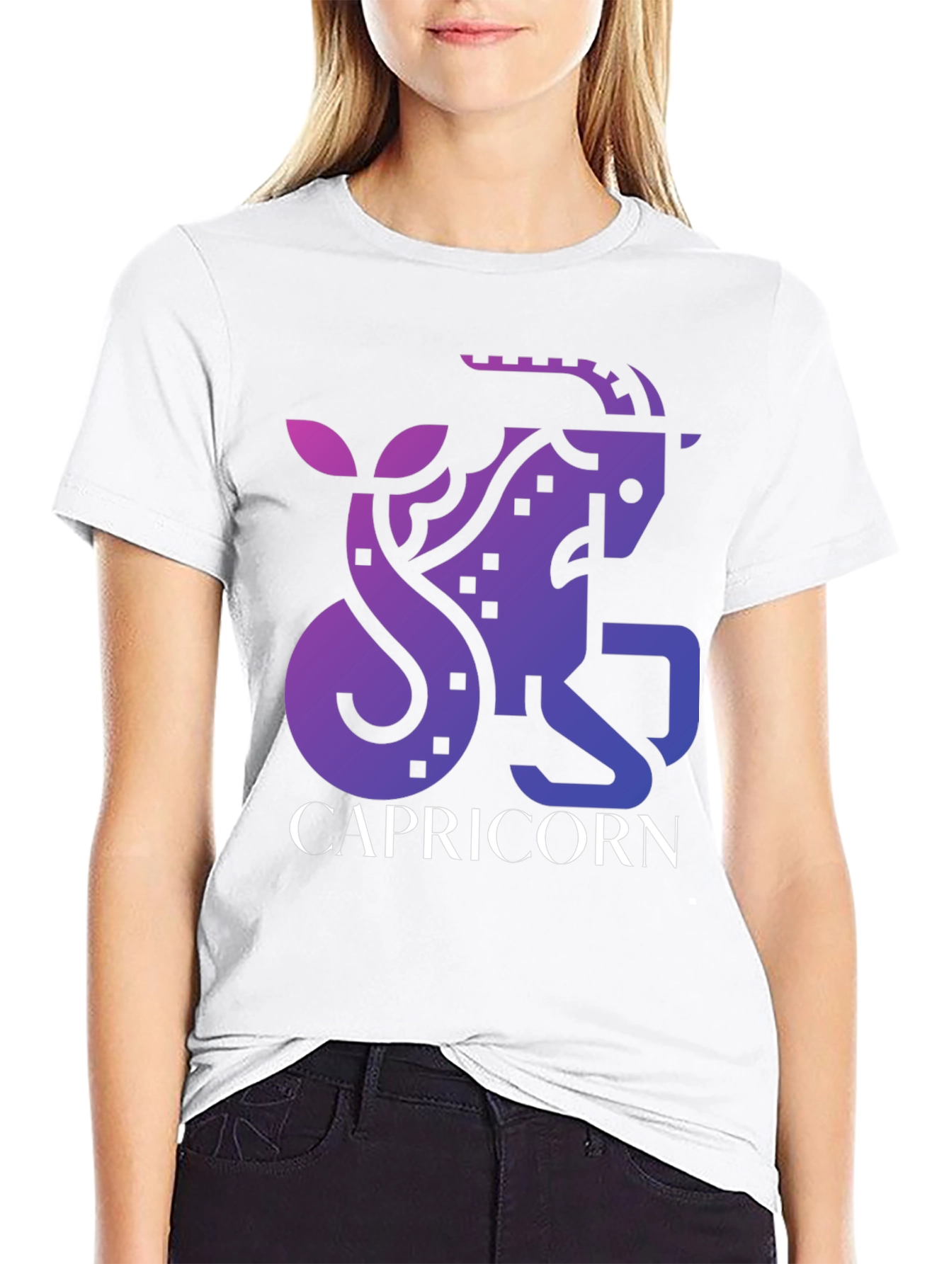 Capricorn Zodiac Graphic T-Shirt