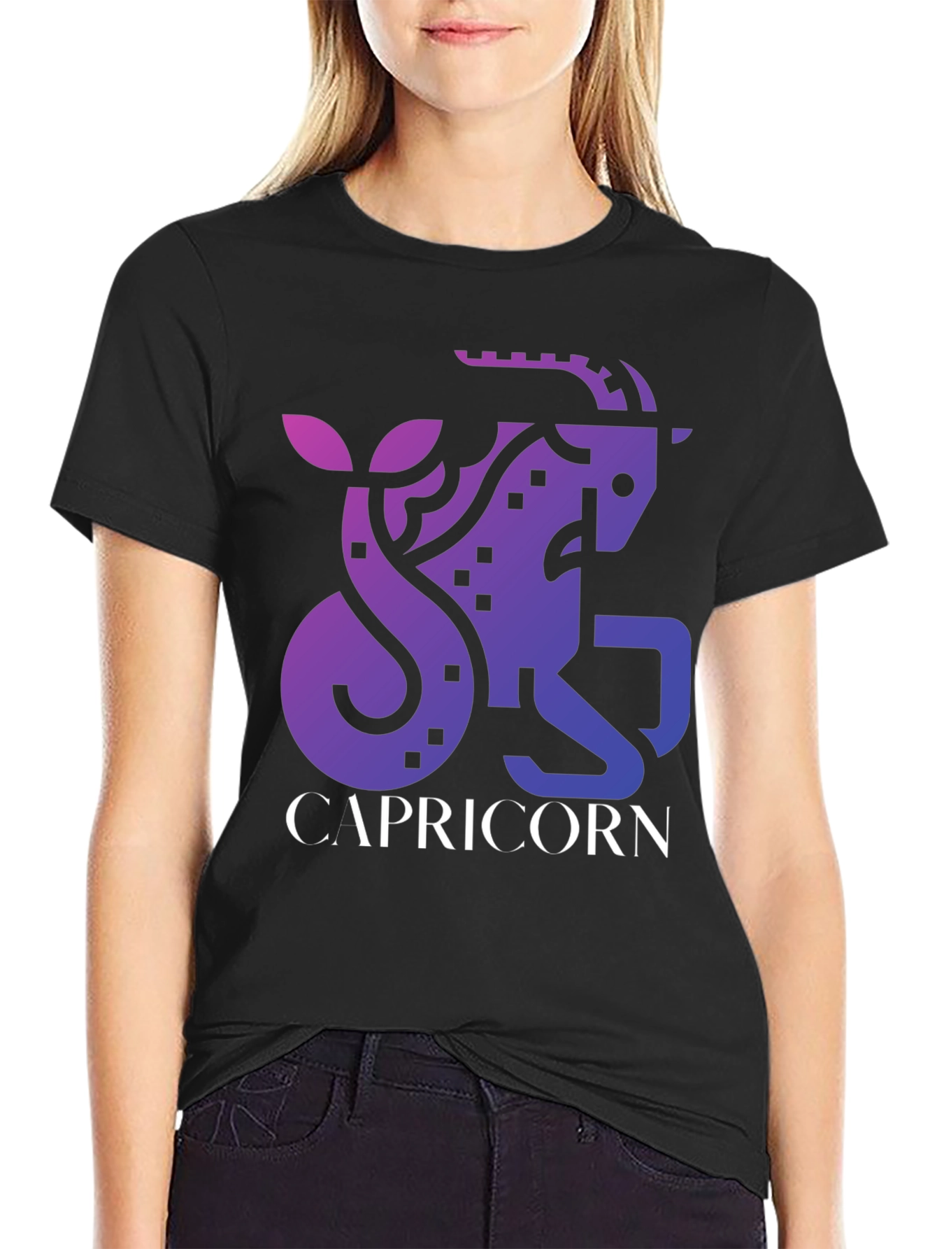 Capricorn Zodiac Graphic T-Shirt