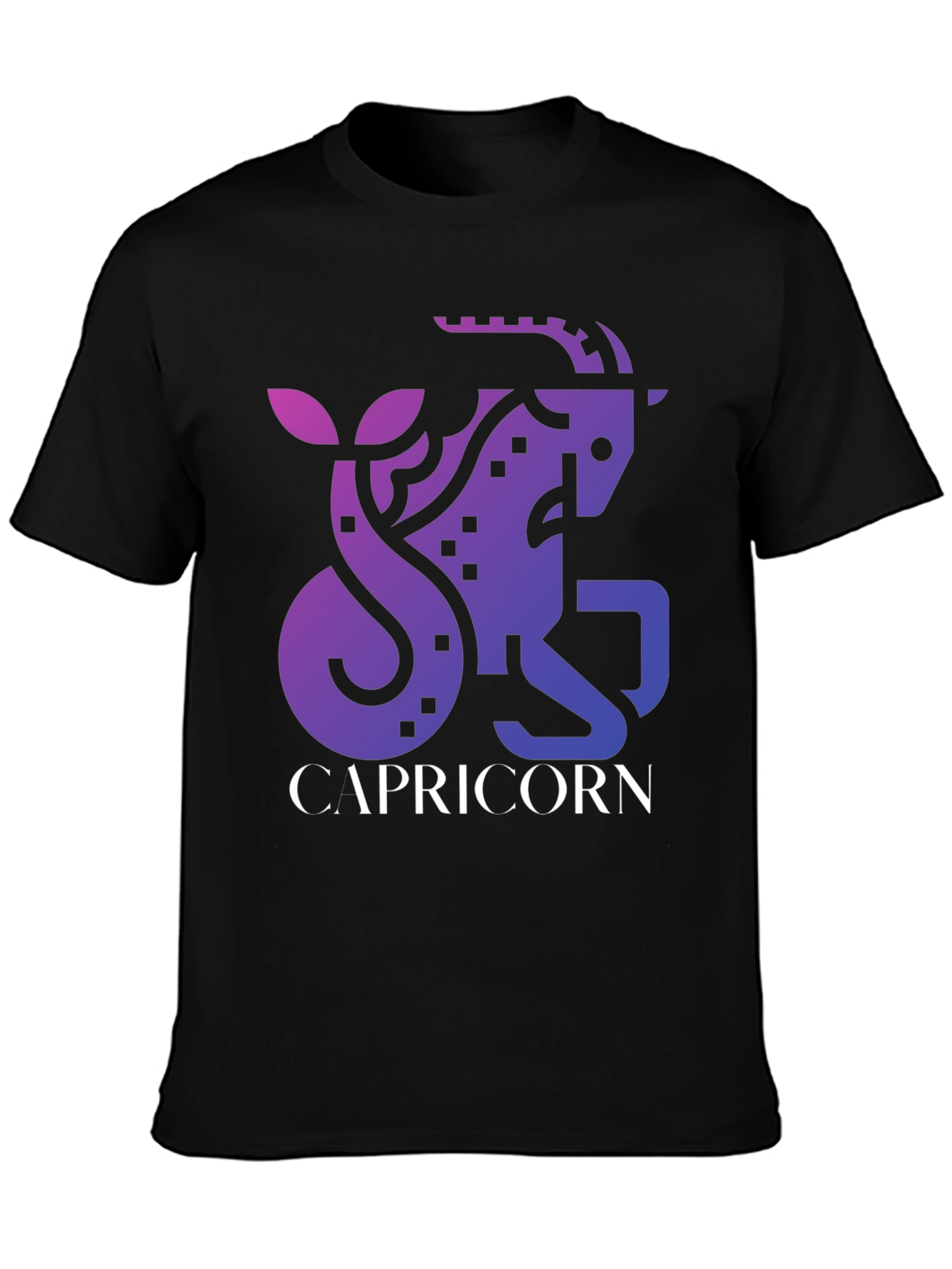 Capricorn Zodiac Graphic T-Shirt