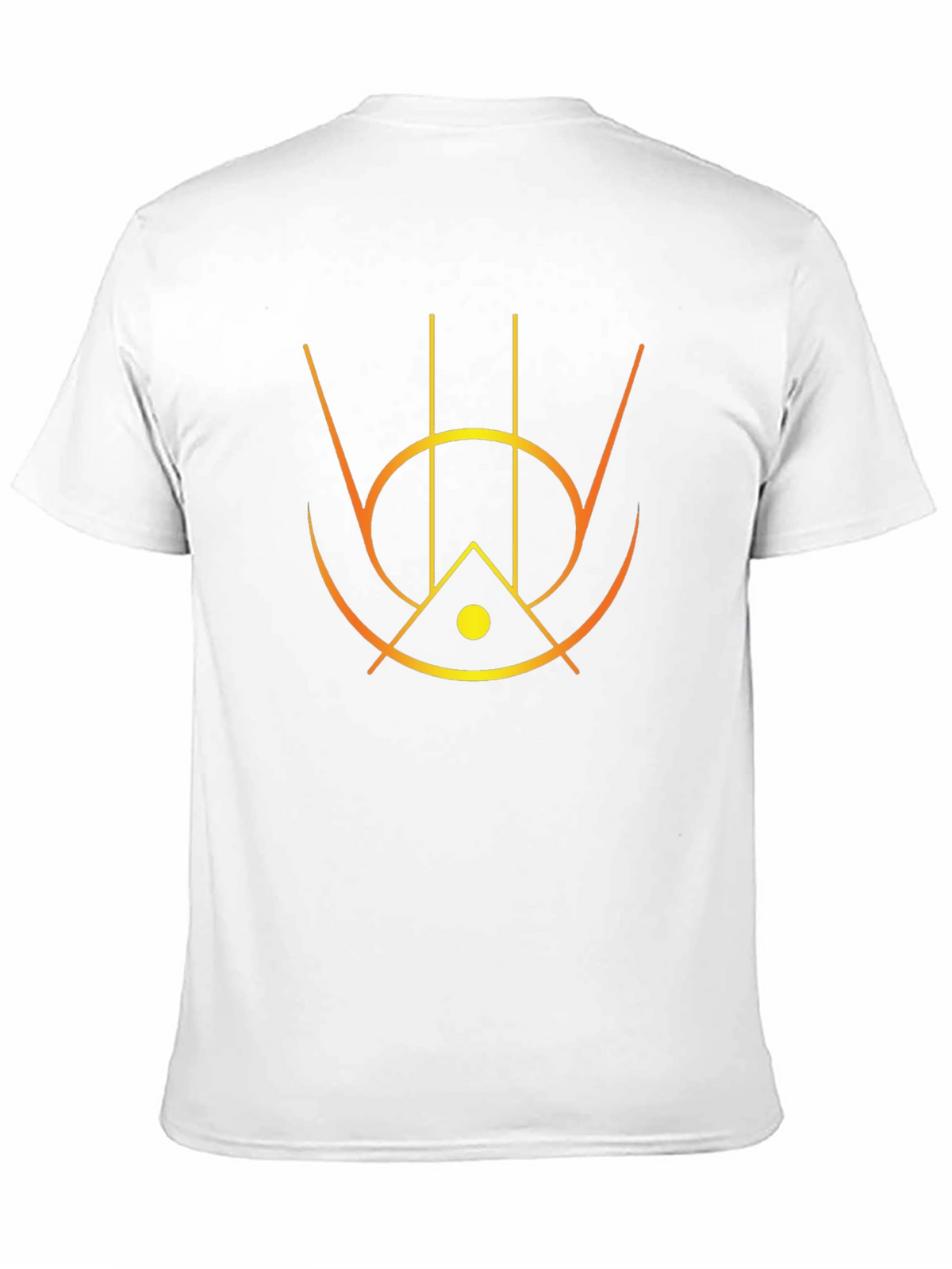 Geometric Symbol Black Tee - Modern & Stylish