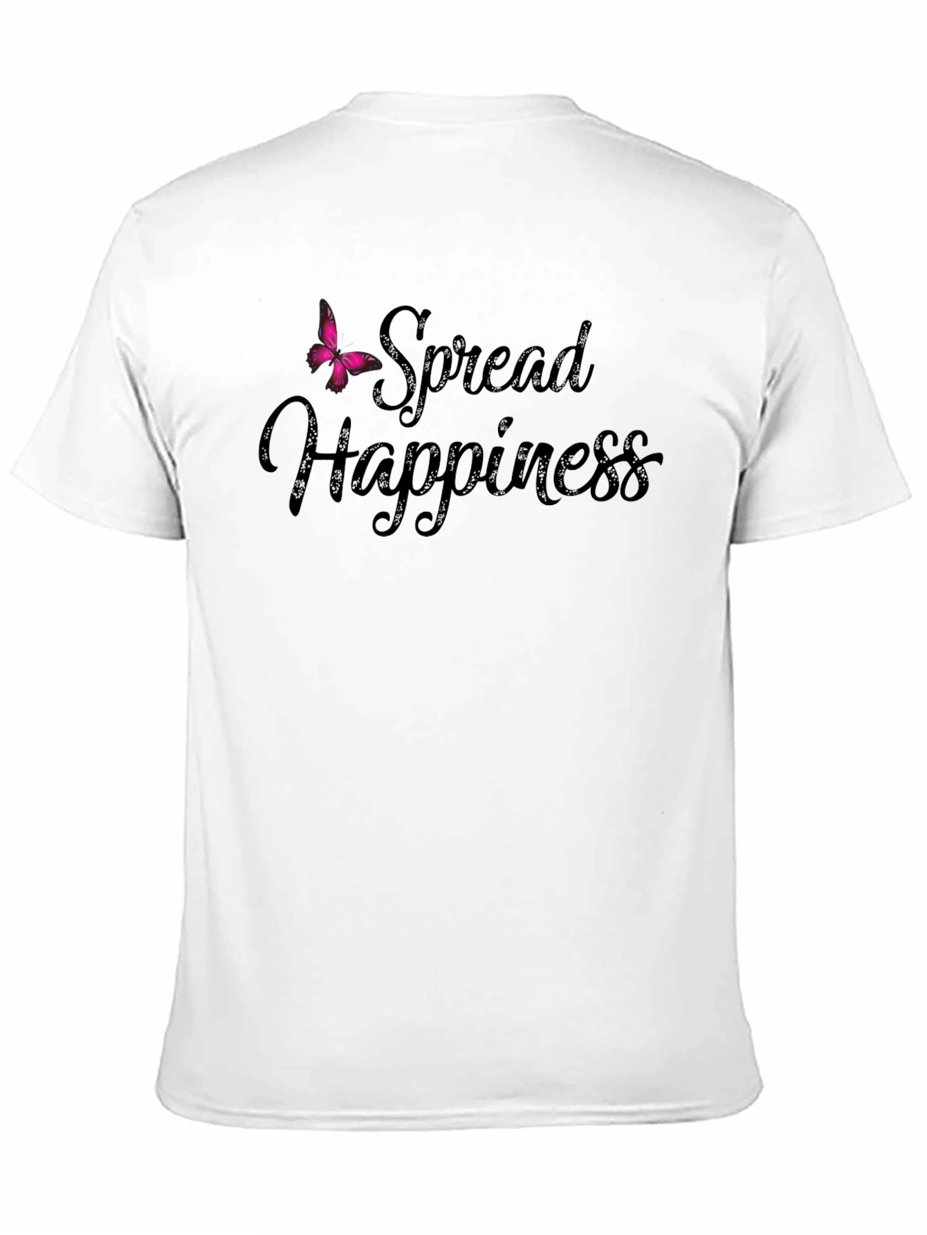 Spread Happiness Graphic T-Shirt