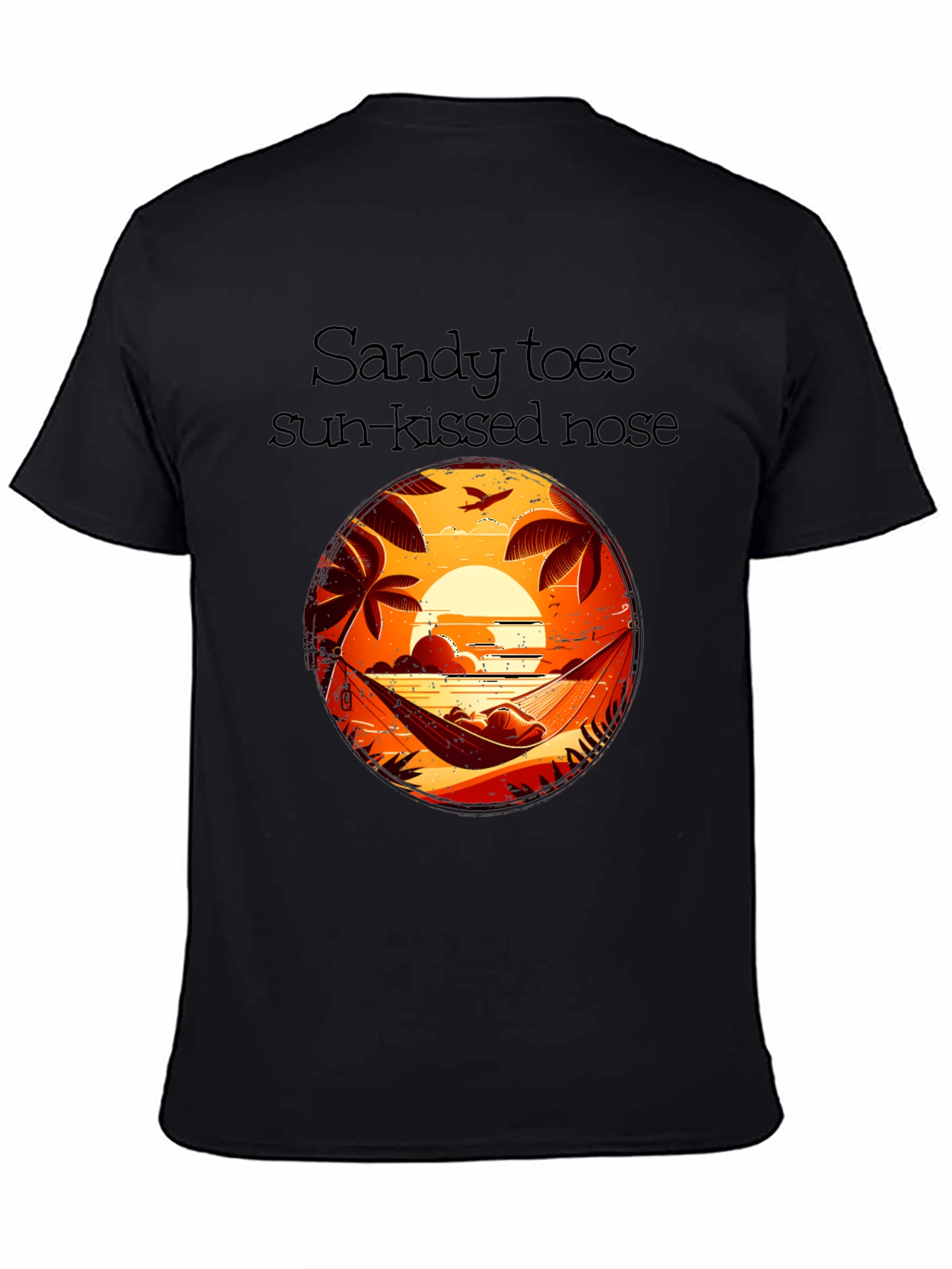 Sandy Toes Sun-Kissed Nose Graphic Tee