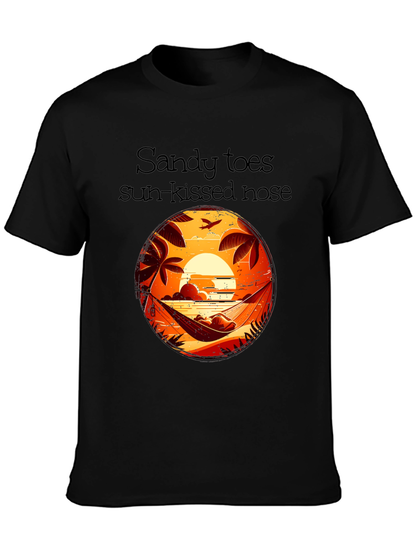 Sandy Toes Sun-Kissed Nose Graphic Tee