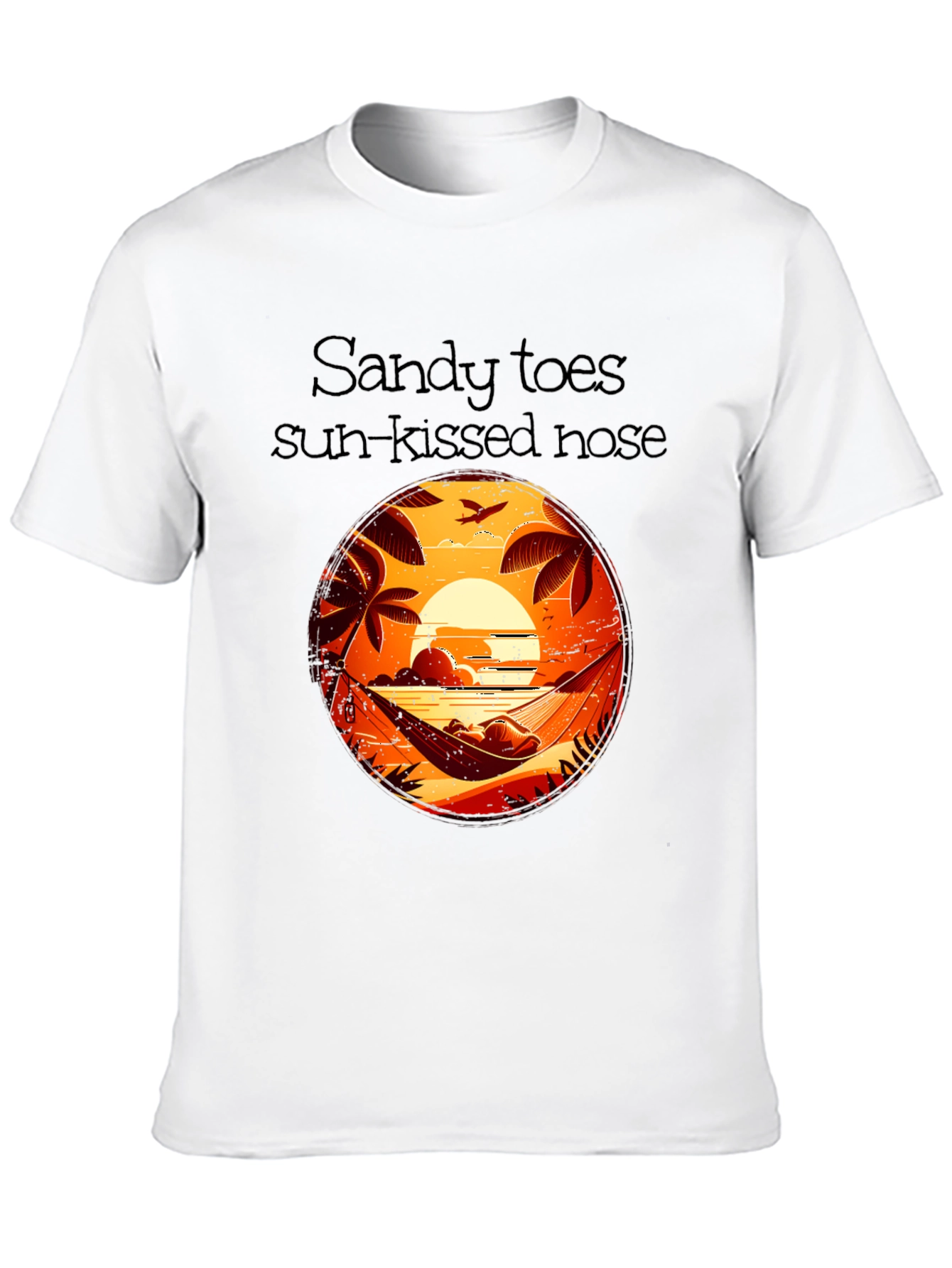Sandy Toes Sun-Kissed Nose Graphic Tee