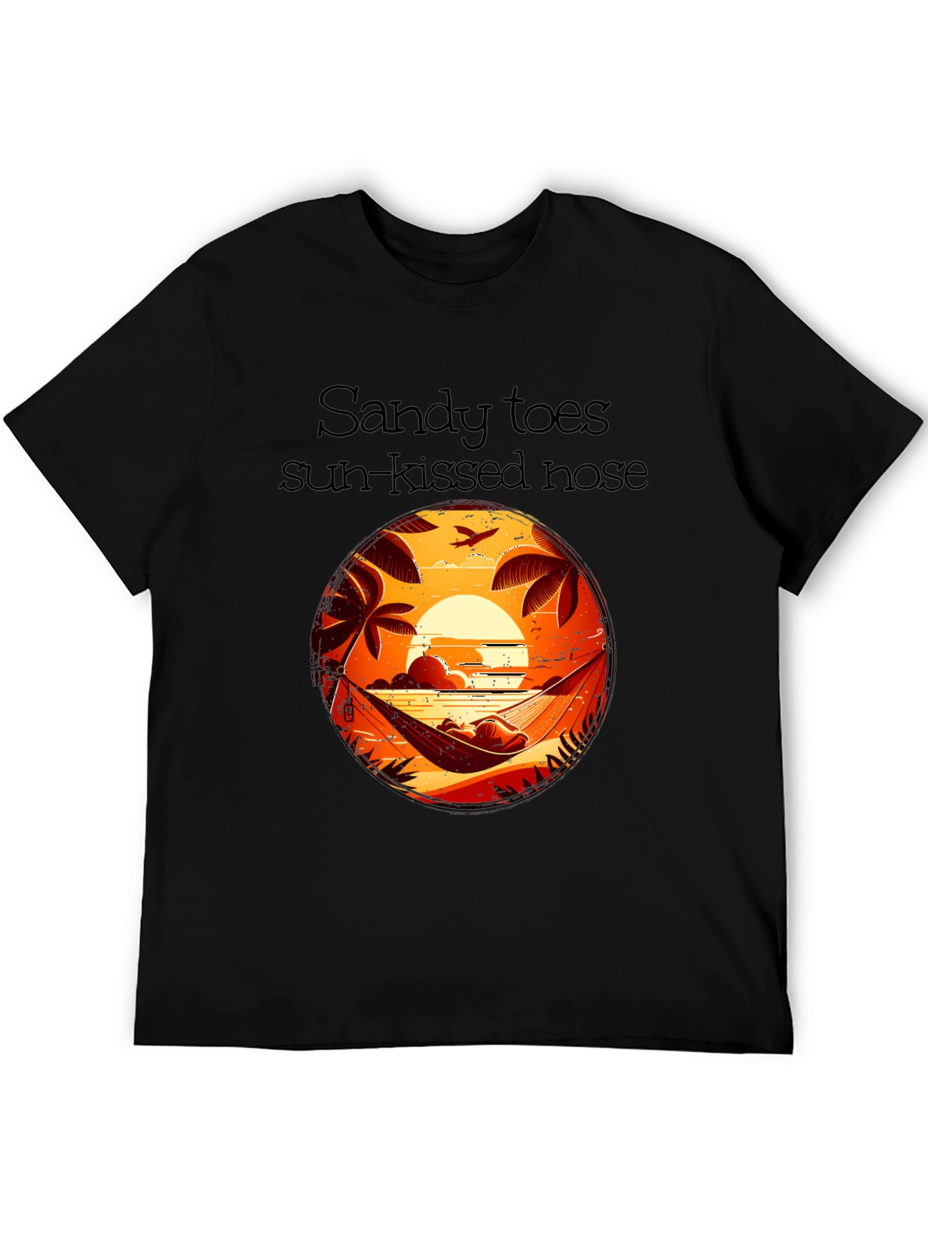 Sandy Toes Sun-Kissed Nose Graphic Tee