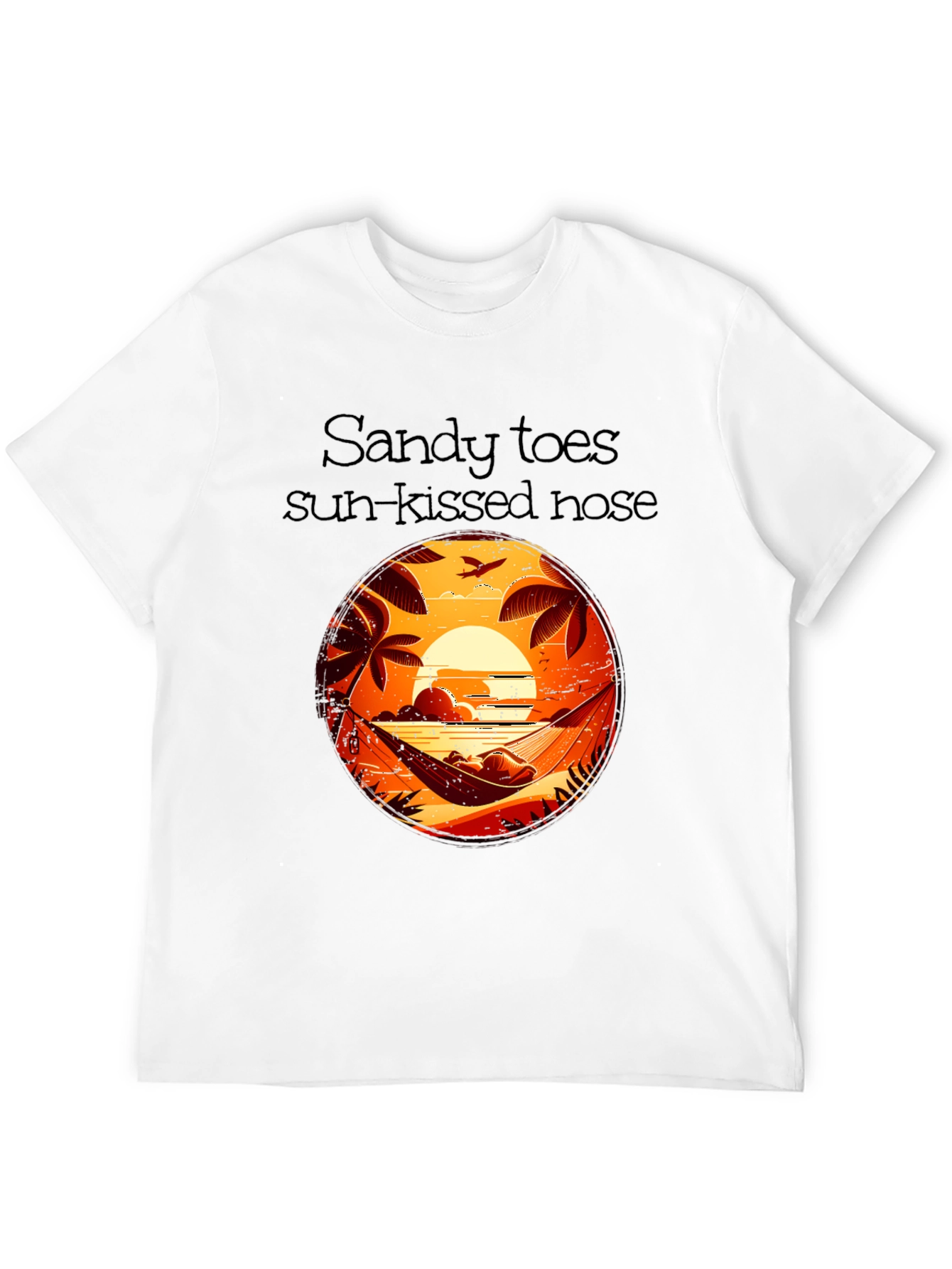 Sandy Toes Sun-Kissed Nose Graphic Tee