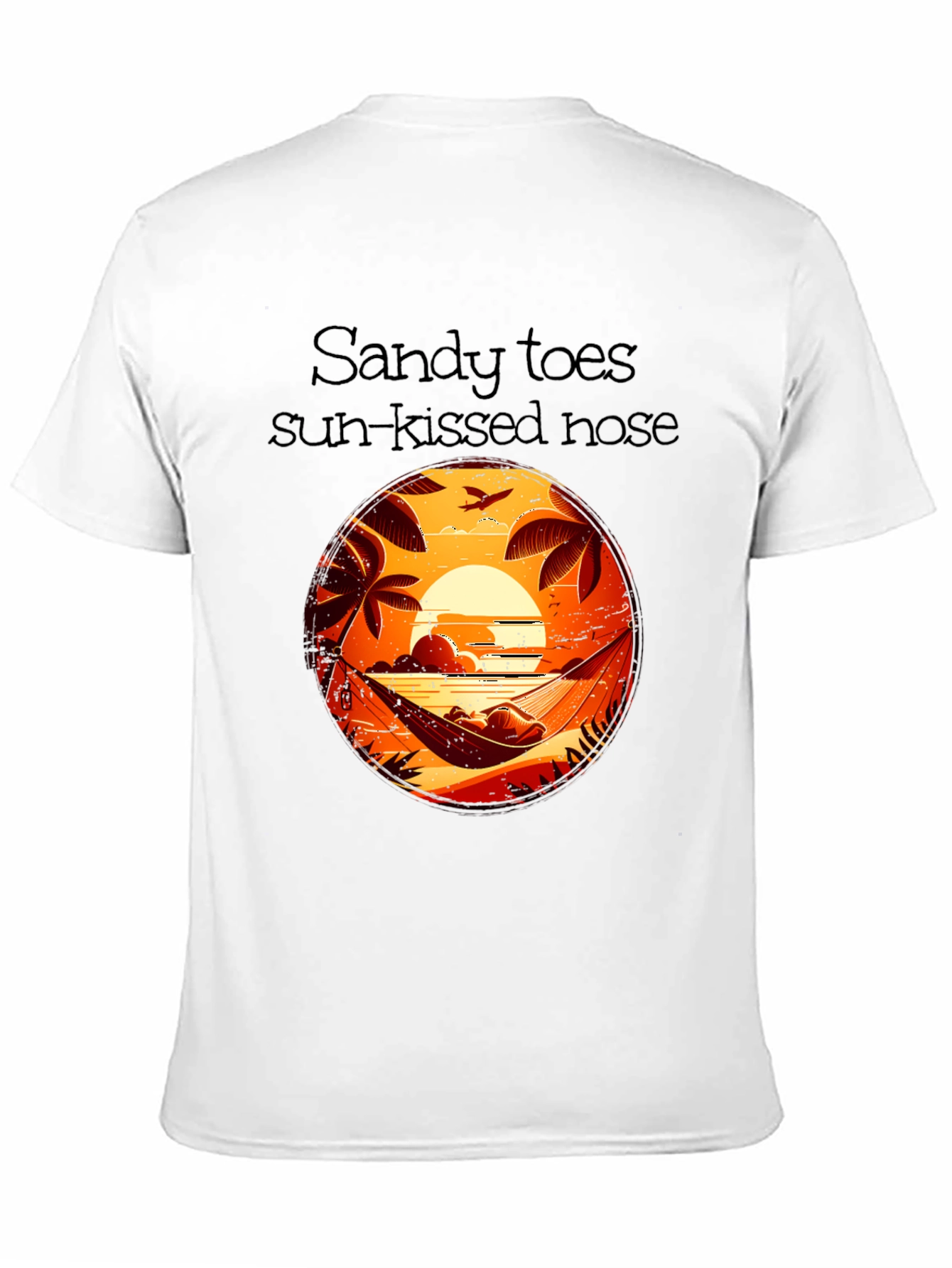 Sandy Toes Sun-Kissed Nose Graphic Tee