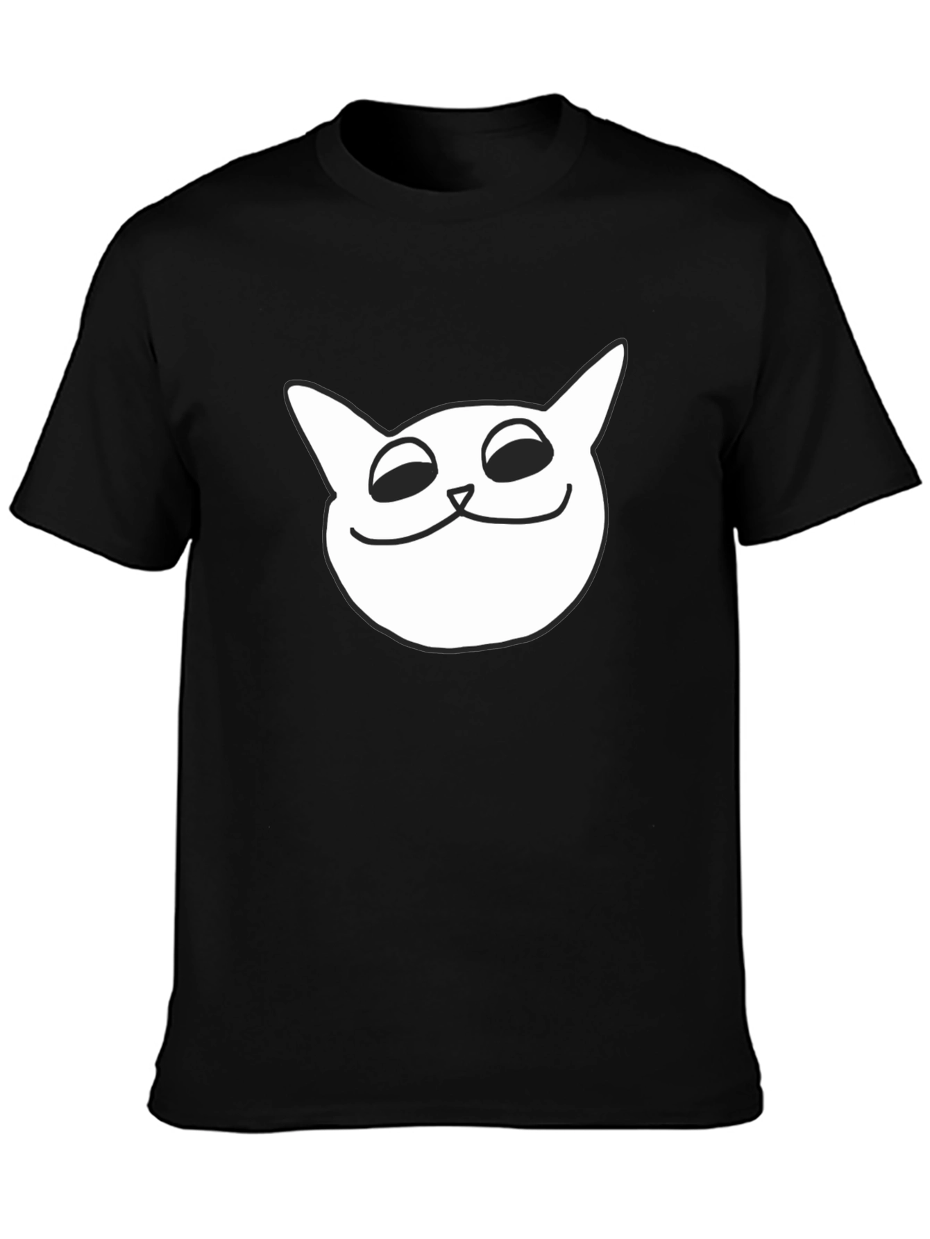 Cool Cat Tee - Graphic Black T-Shirt