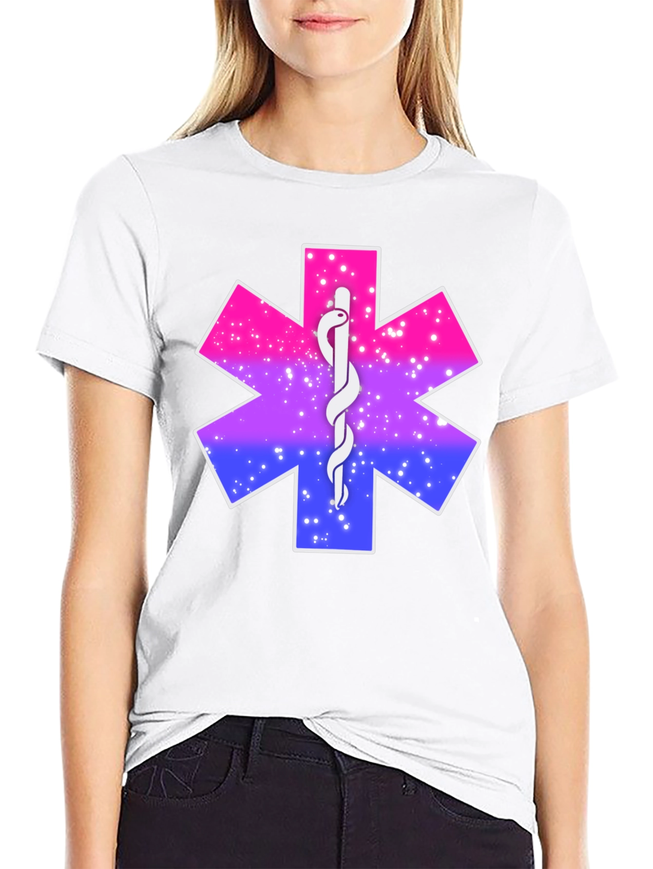 Bisexual EMT Star of Life T-Shirt