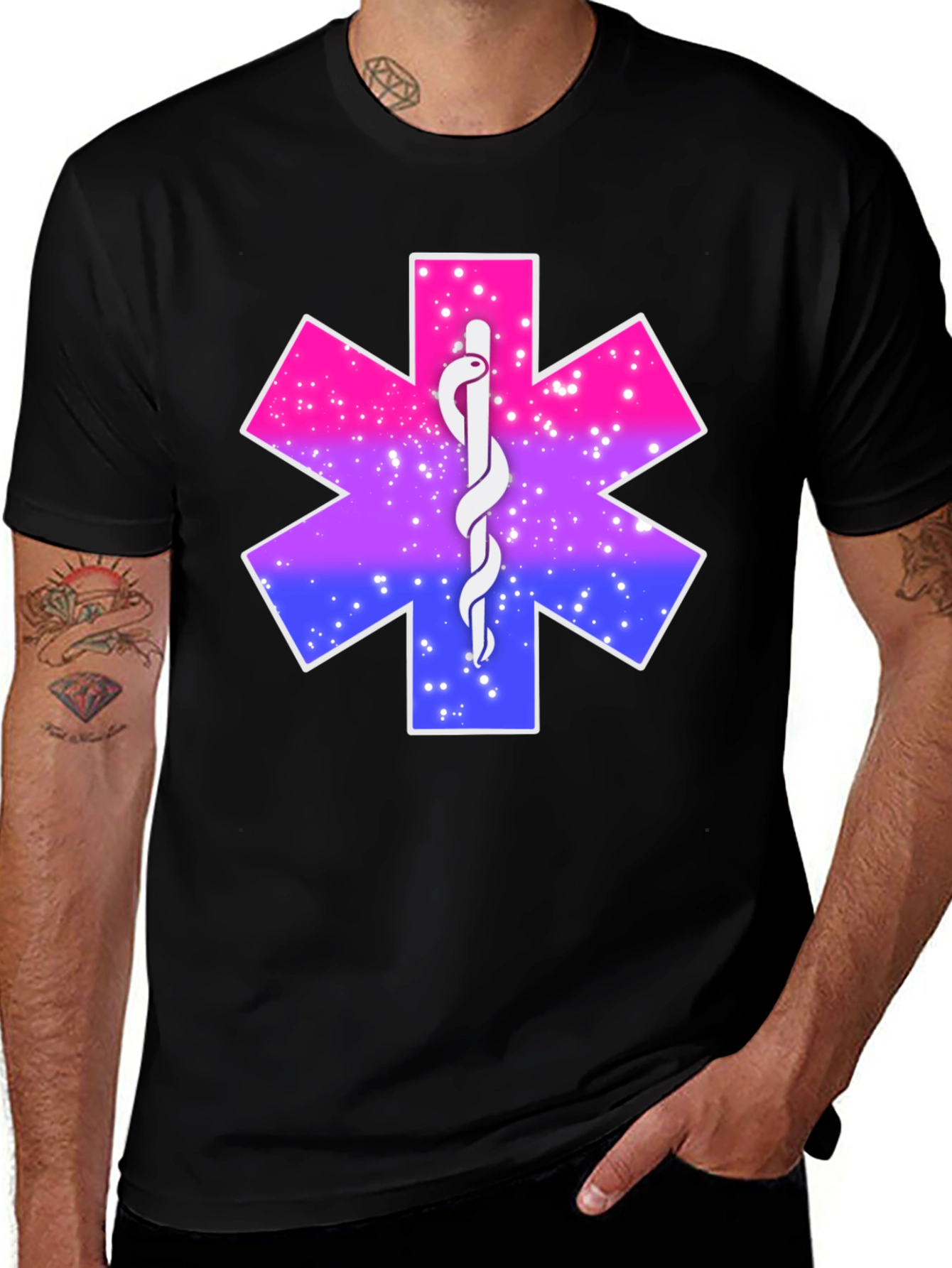 Bisexual EMT Star of Life T-Shirt