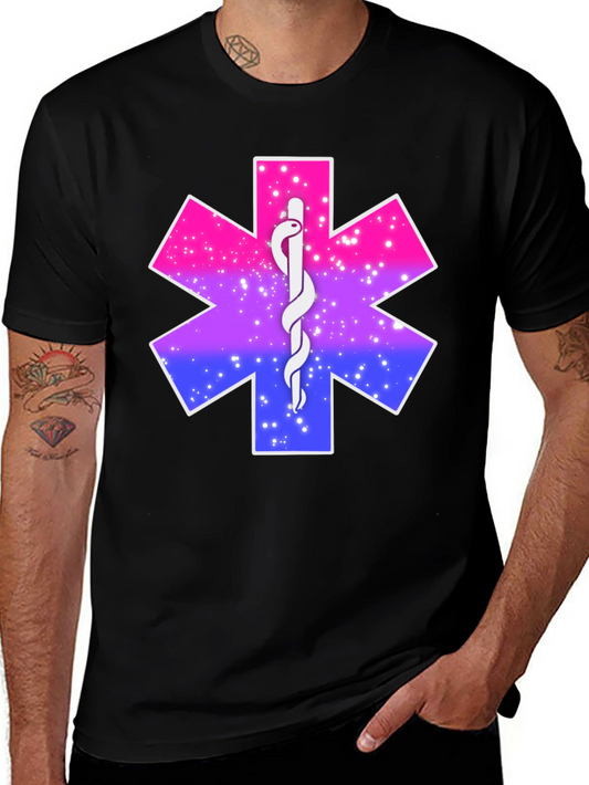 Bisexual EMT Star of Life T-Shirt