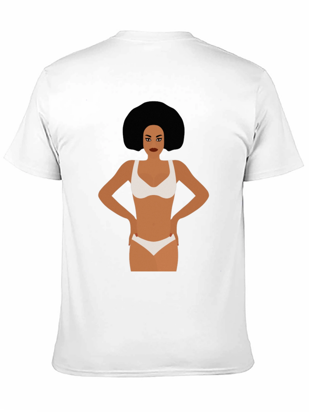 Funky Woman Graphic Tee - Black