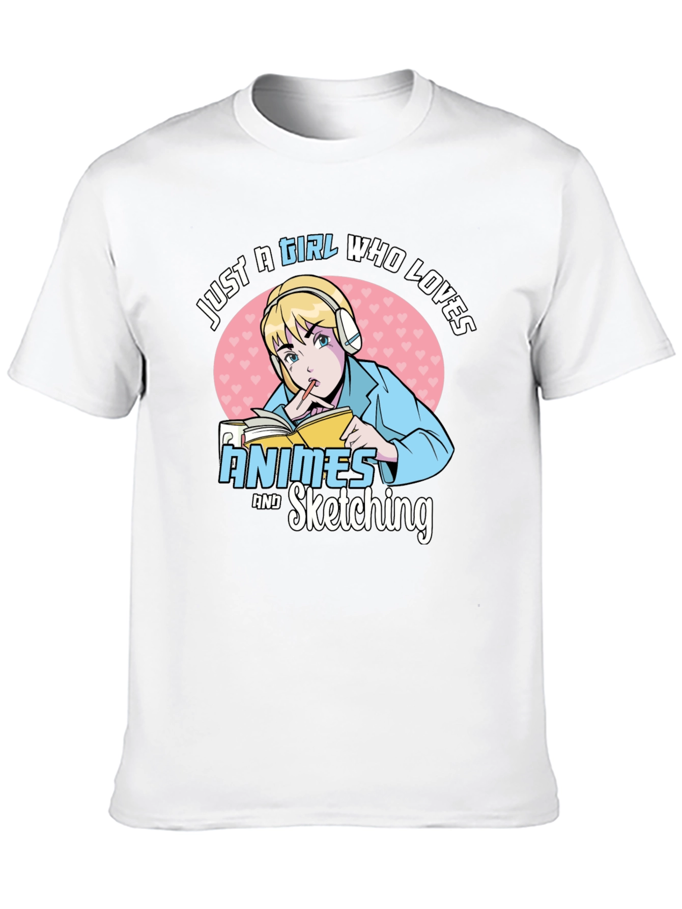 Anime & Sketching Girls T-Shirt