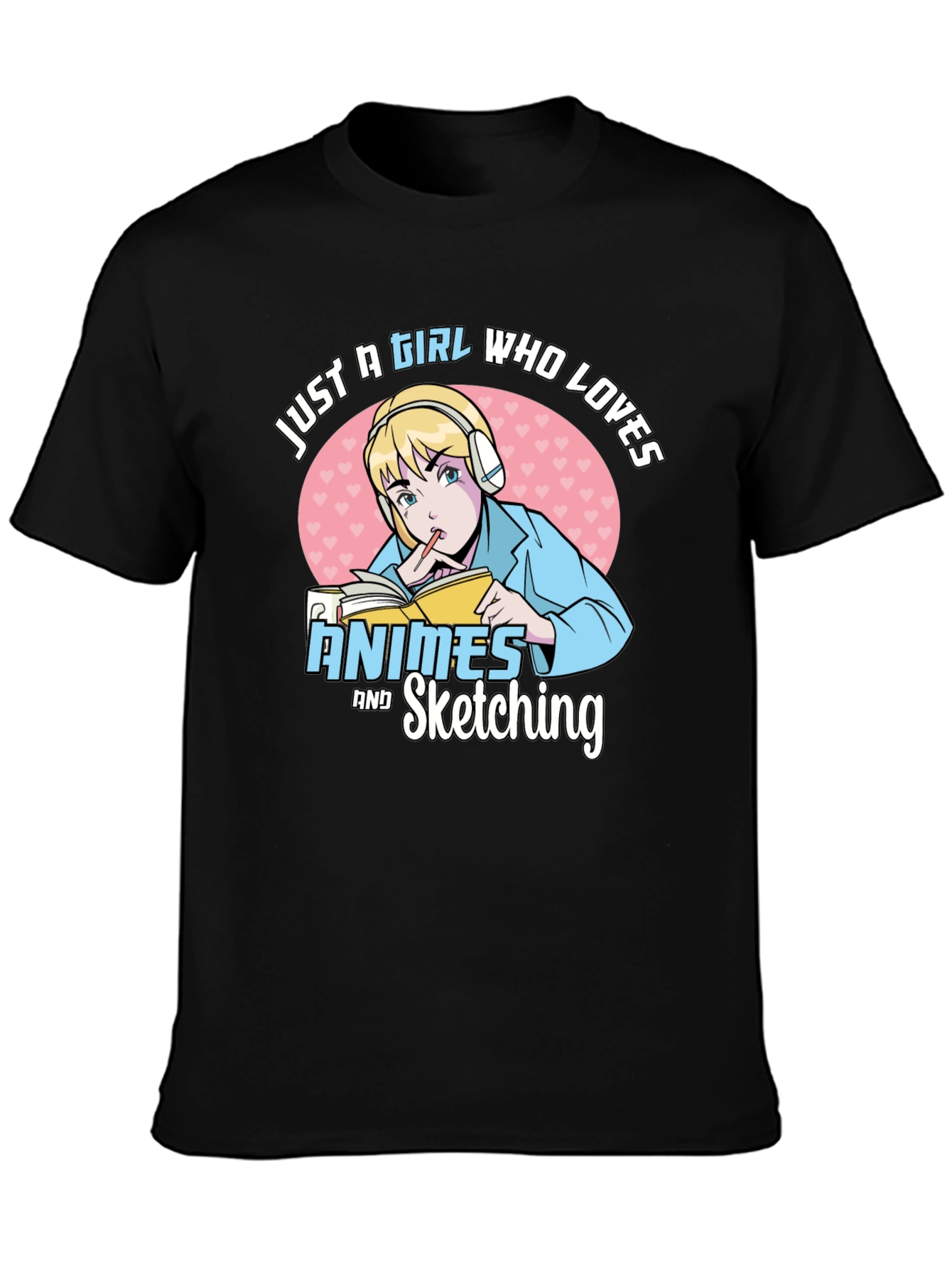 Anime & Sketching Girls T-Shirt