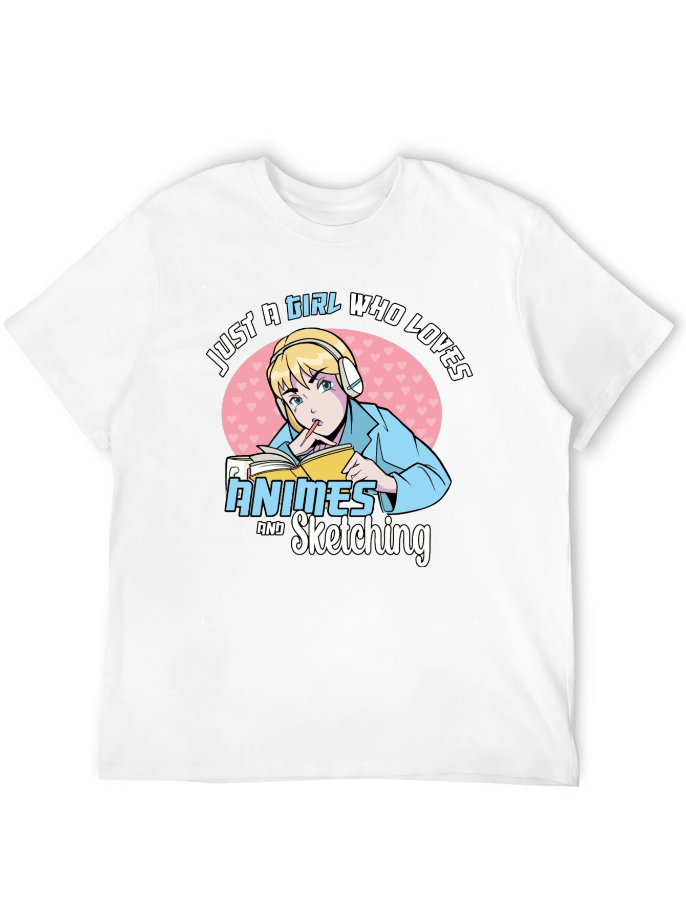 Anime & Sketching Girls T-Shirt