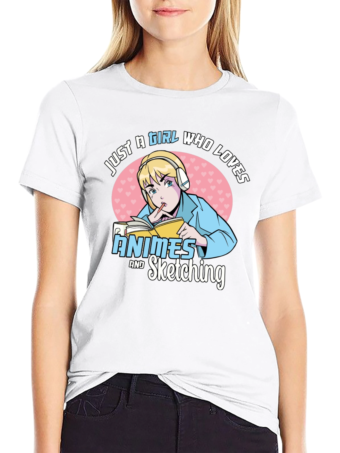 Anime & Sketching Girls T-Shirt