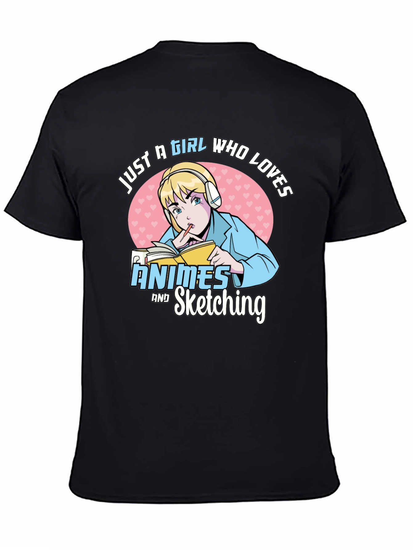 Anime & Sketching Girls T-Shirt