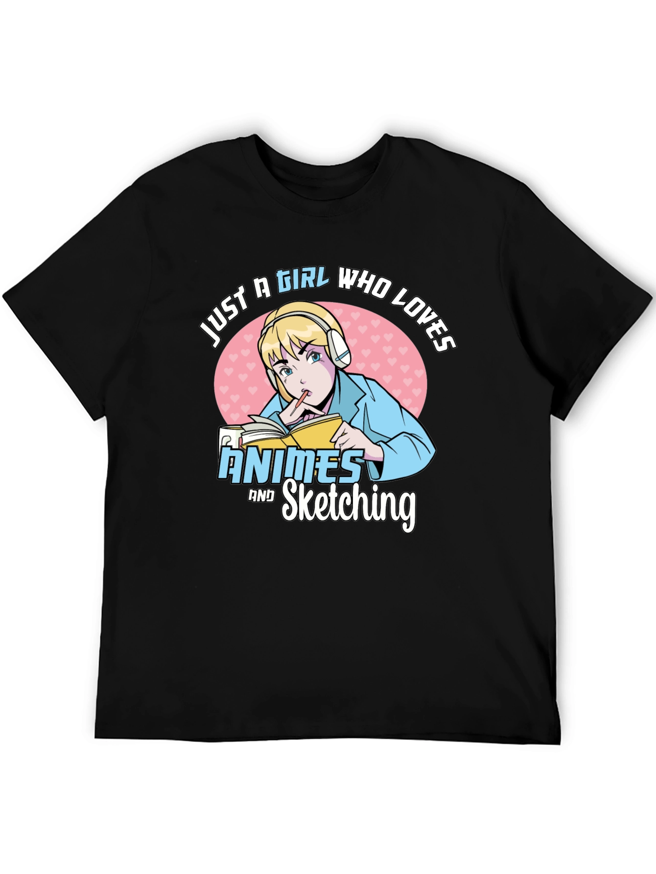 Anime & Sketching Girls T-Shirt