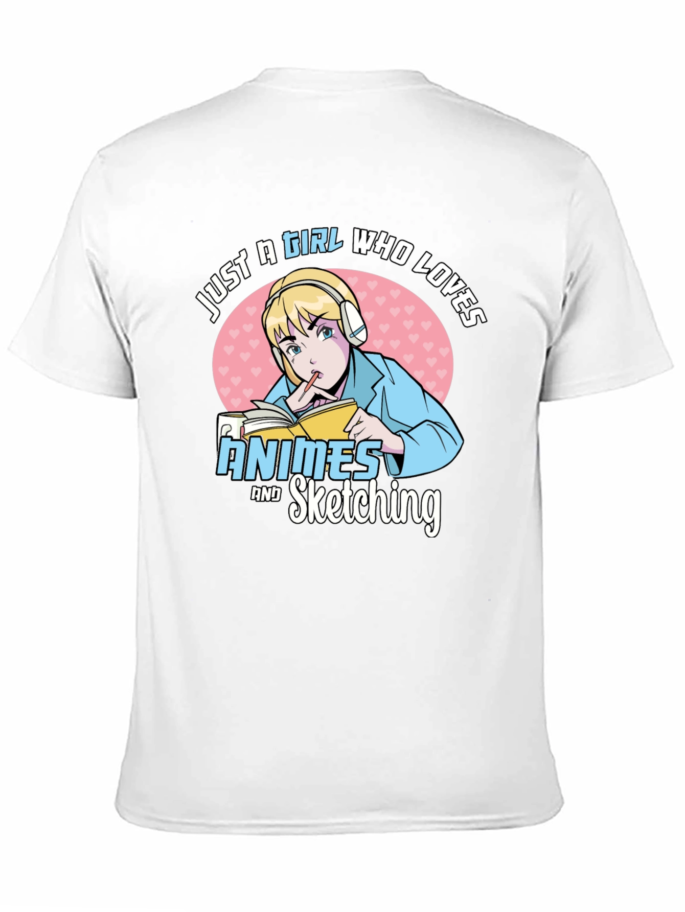 Anime & Sketching Girls T-Shirt