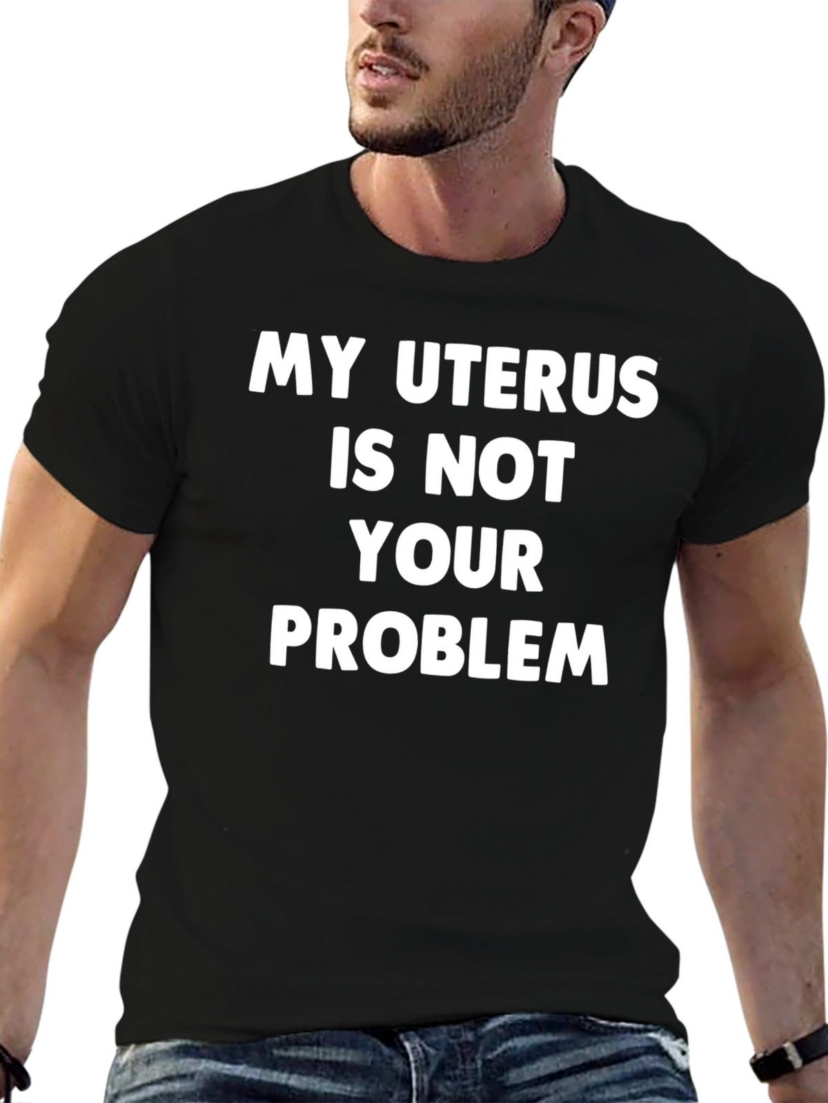 My Uterus Is Not Your Problem Graphic Tee