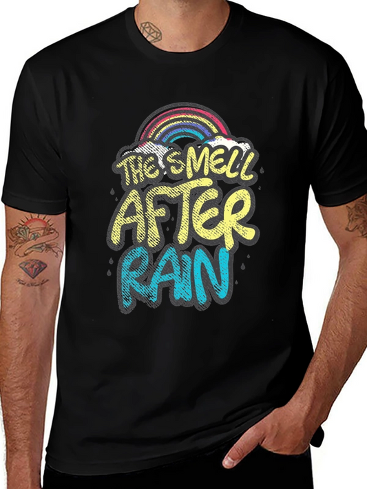 The Smell After Rain Graphic Tee - Black