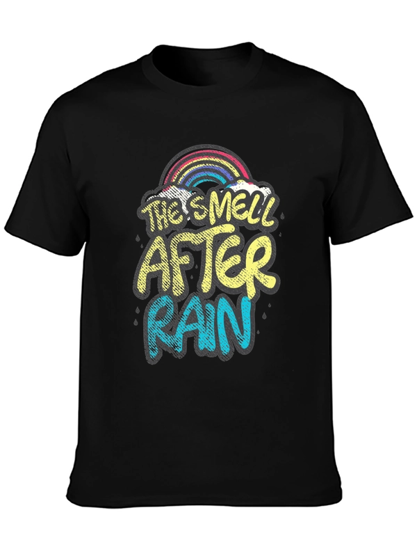 The Smell After Rain Graphic Tee - Black