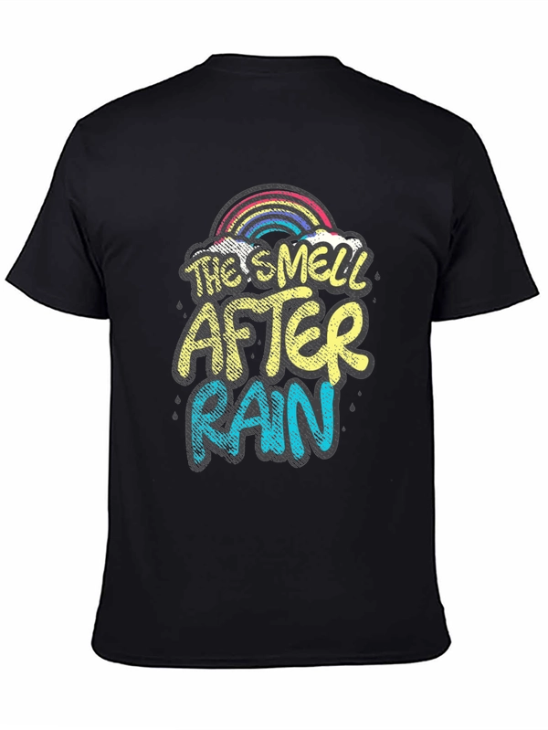 The Smell After Rain Graphic Tee - Black