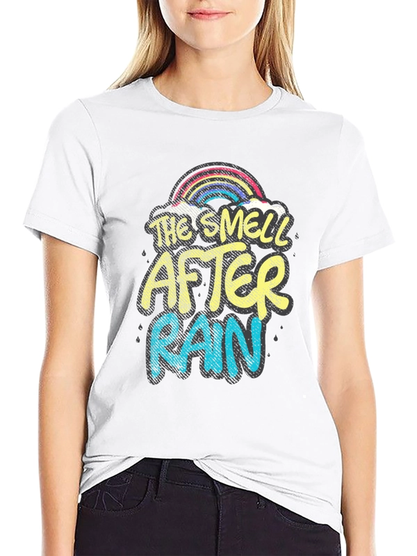 The Smell After Rain Graphic Tee - Black