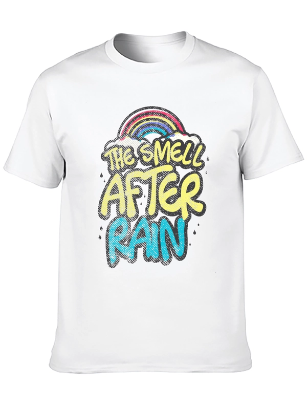 The Smell After Rain Graphic Tee - Black