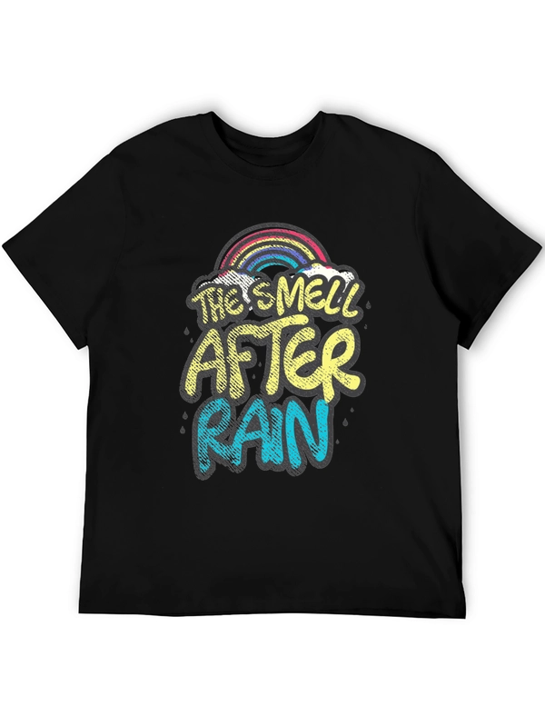 The Smell After Rain Graphic Tee - Black