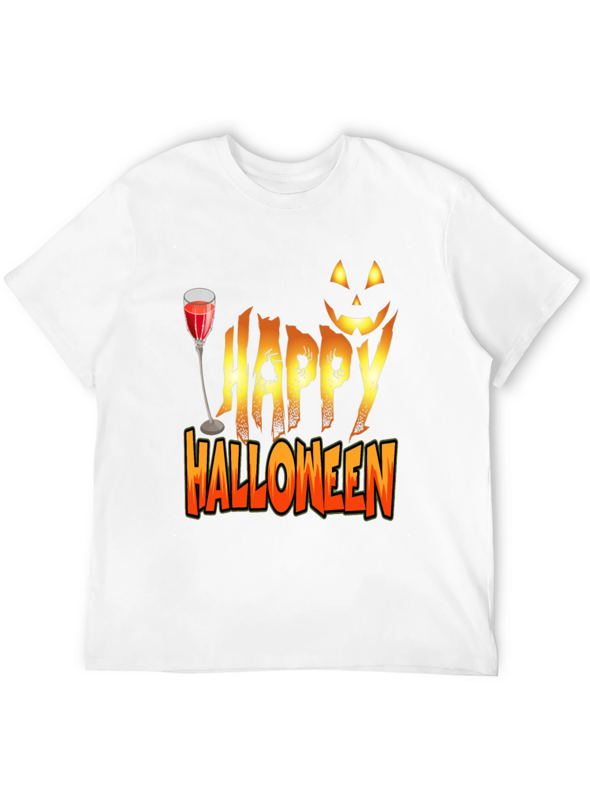 Happy Halloween T-Shirt - Festive Holiday Apparel