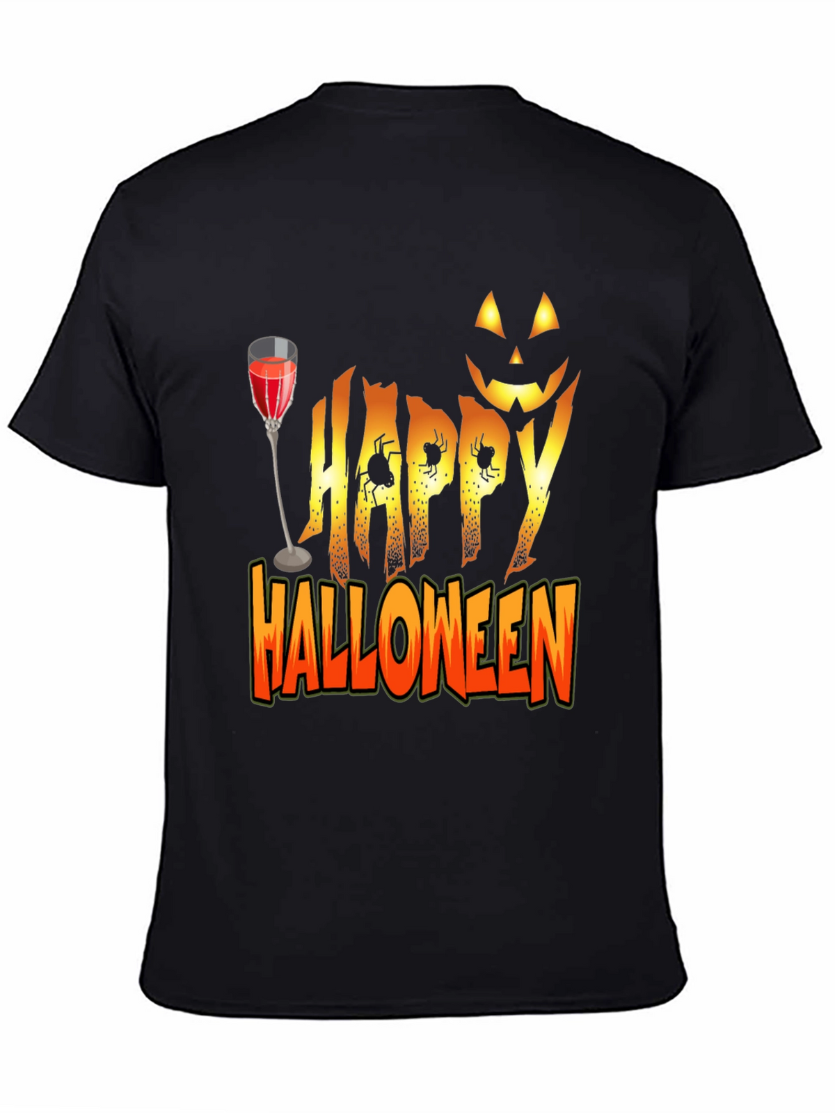 Happy Halloween T-Shirt - Festive Holiday Apparel