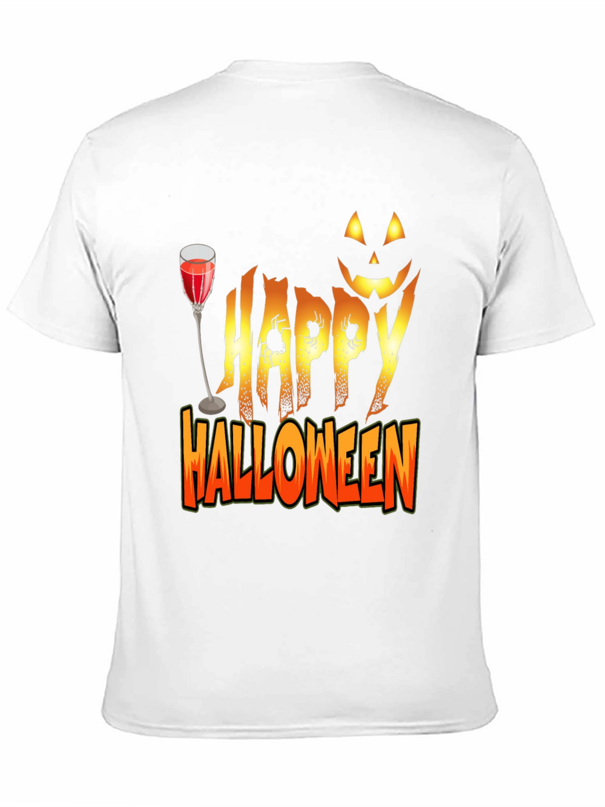 Happy Halloween T-Shirt - Festive Holiday Apparel