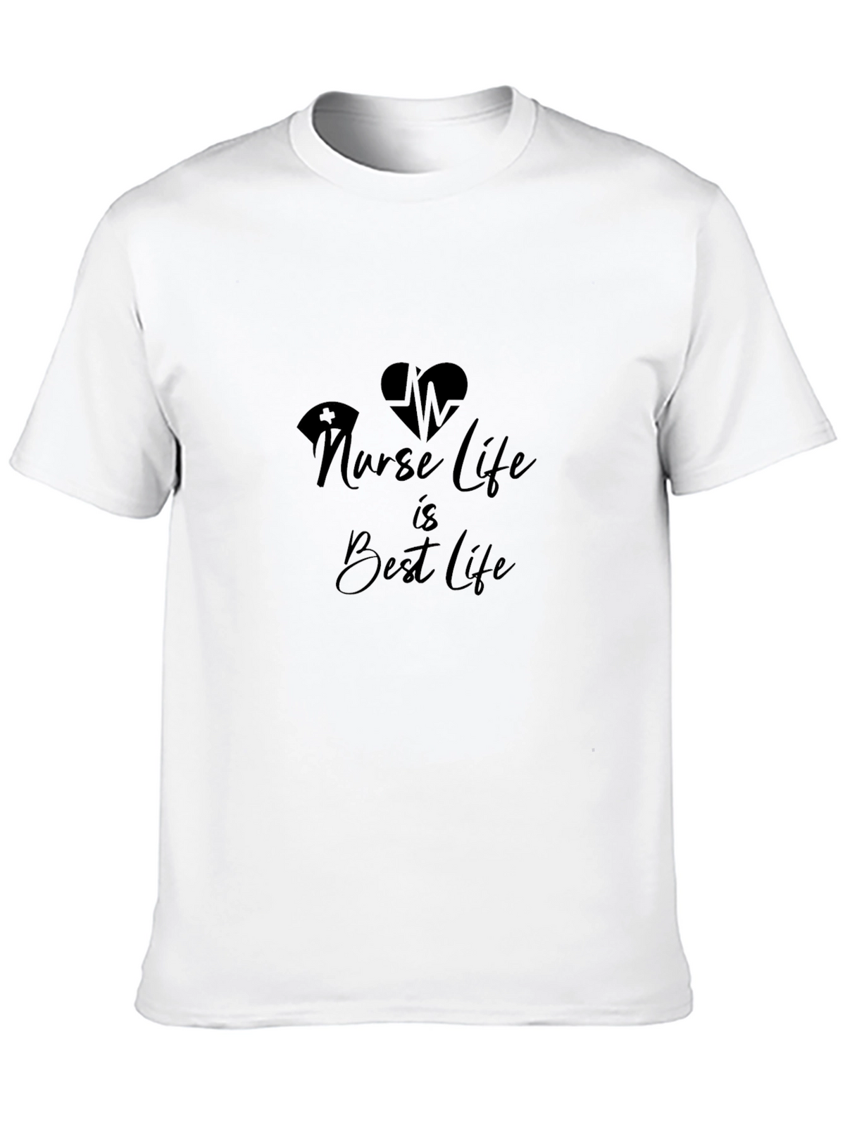 Nurse Life Best Life Black T-Shirt