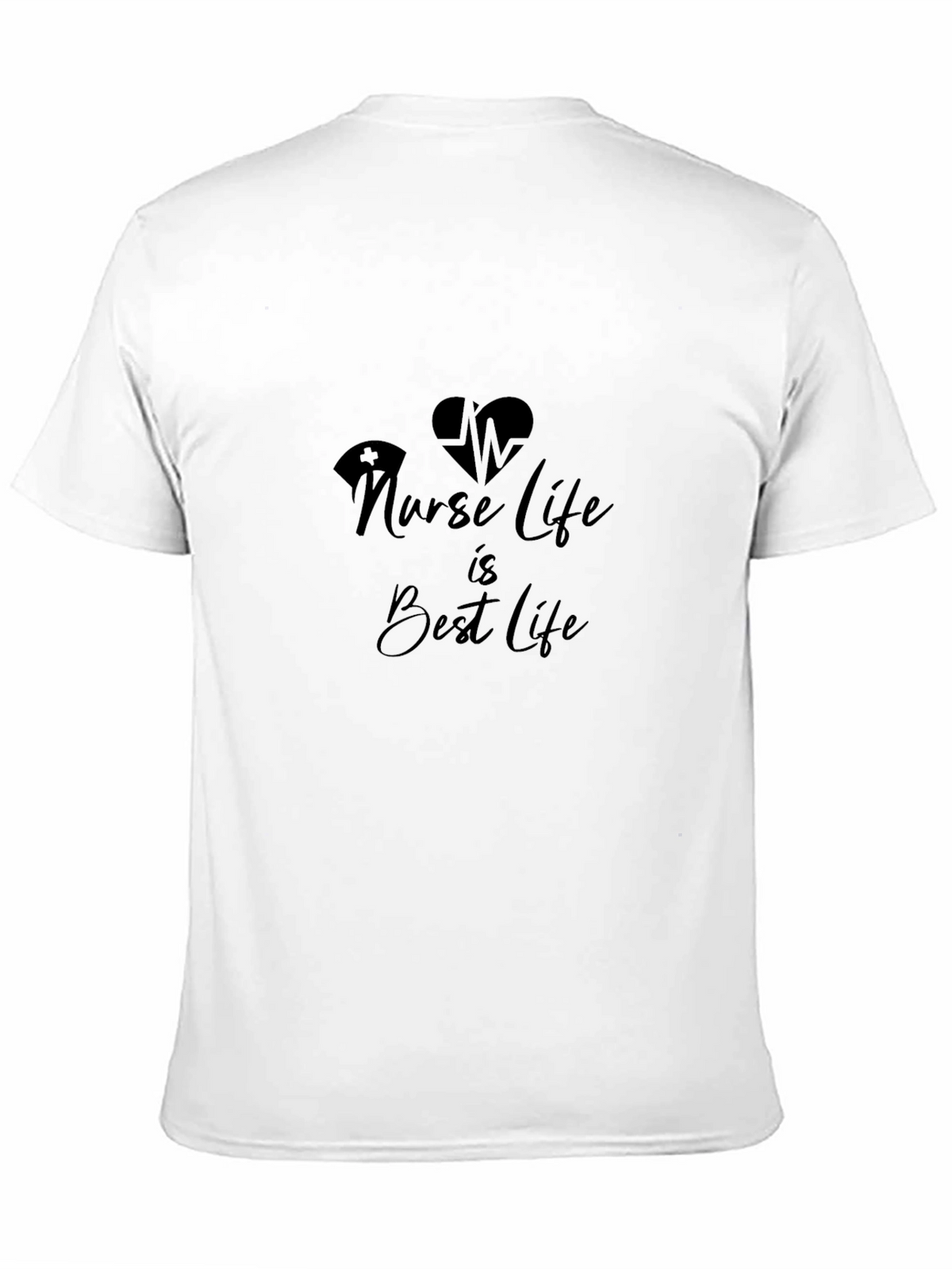 Nurse Life Best Life Black T-Shirt