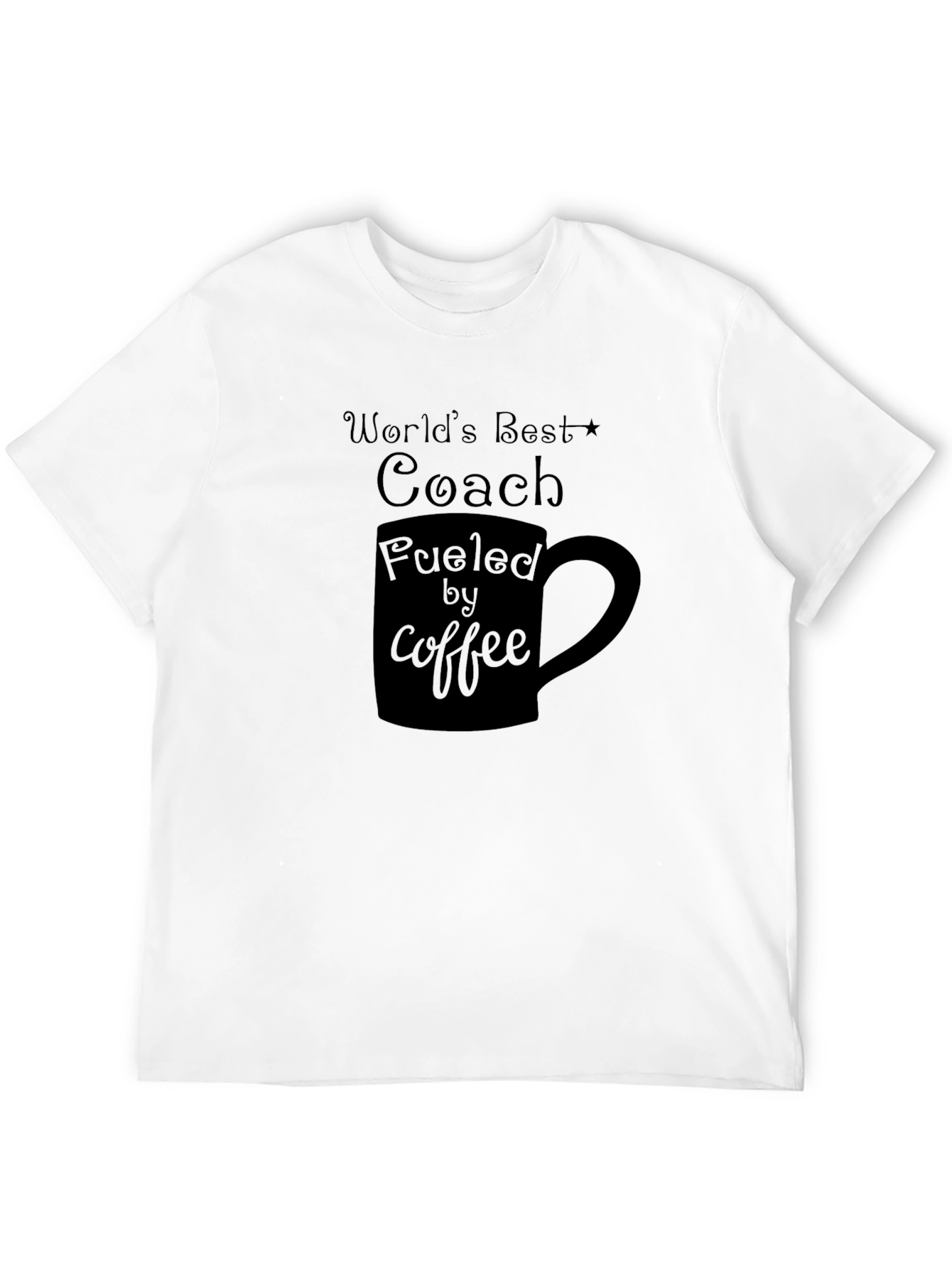Worlds Best Coach Coffee Fuel T-Shirt