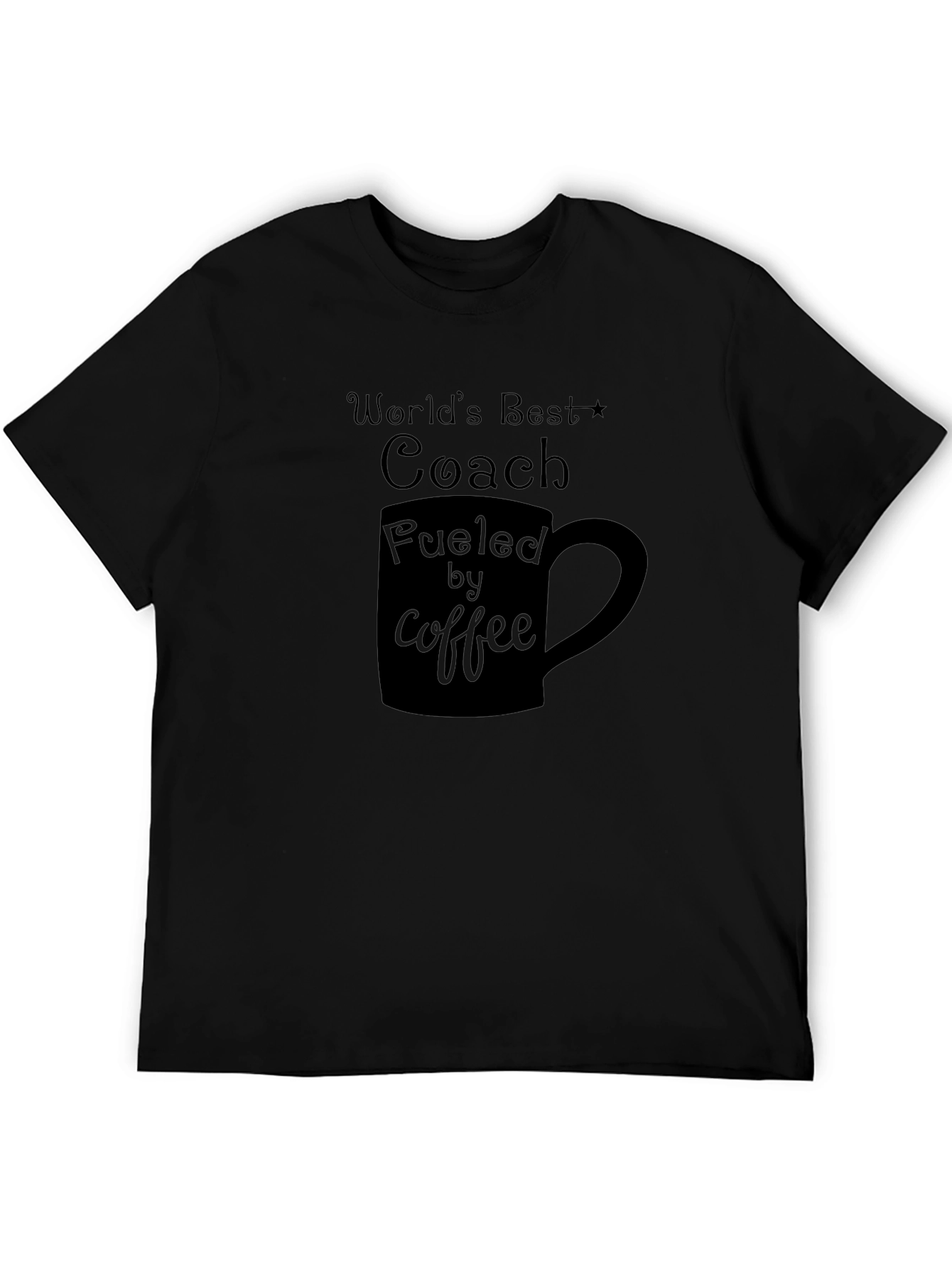 Worlds Best Coach Coffee Fuel T-Shirt
