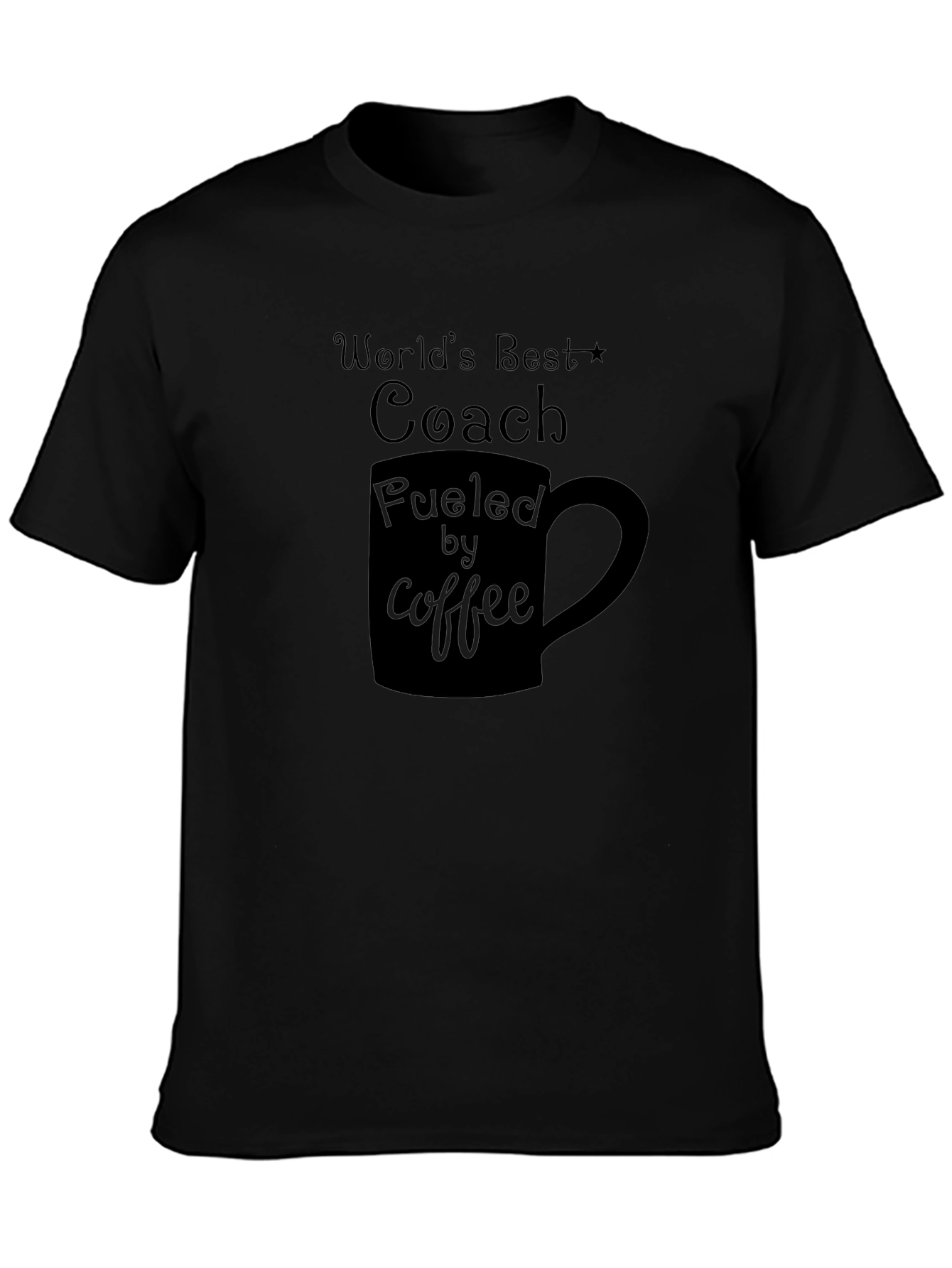 Worlds Best Coach Coffee Fuel T-Shirt