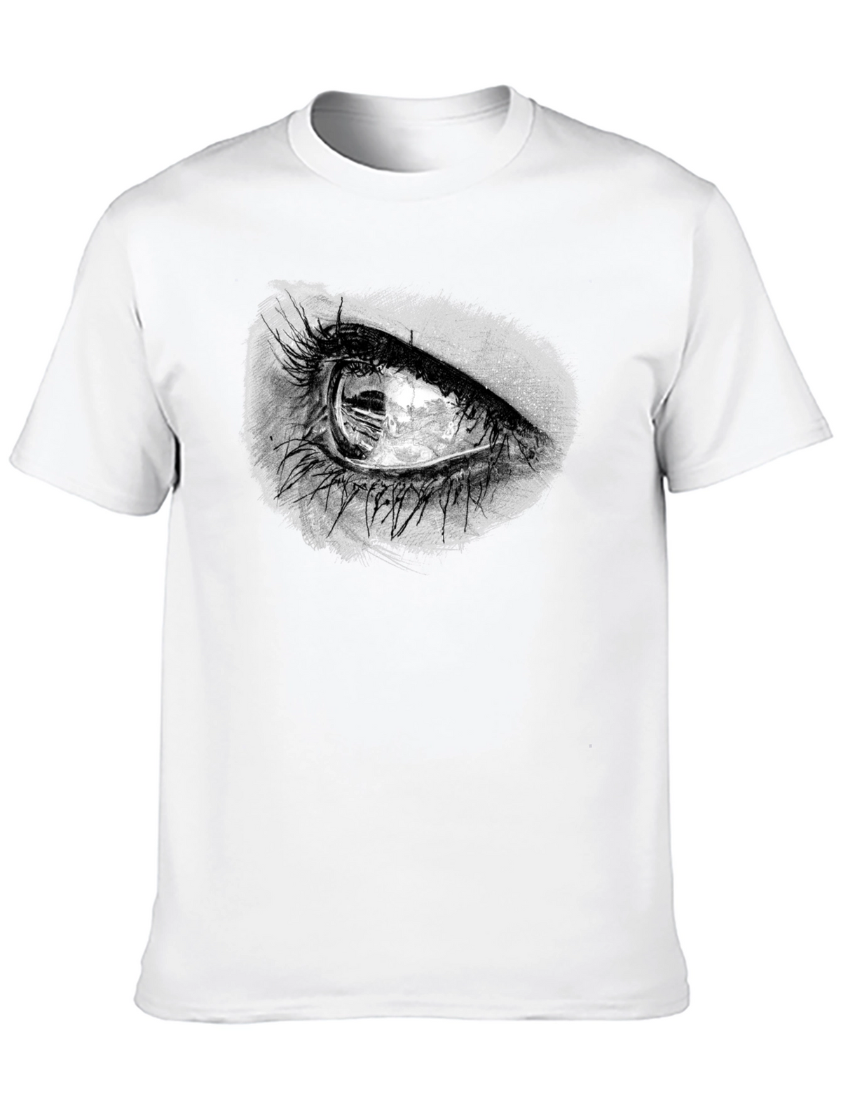 Eye Graphic Black T-Shirt