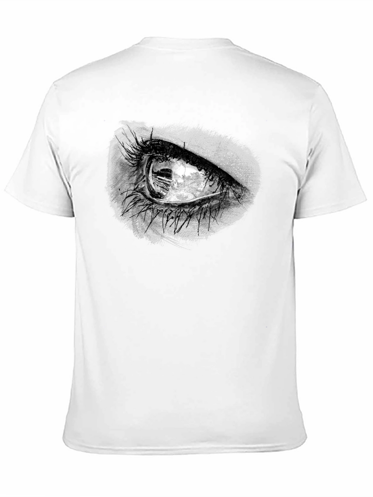 Eye Graphic Black T-Shirt