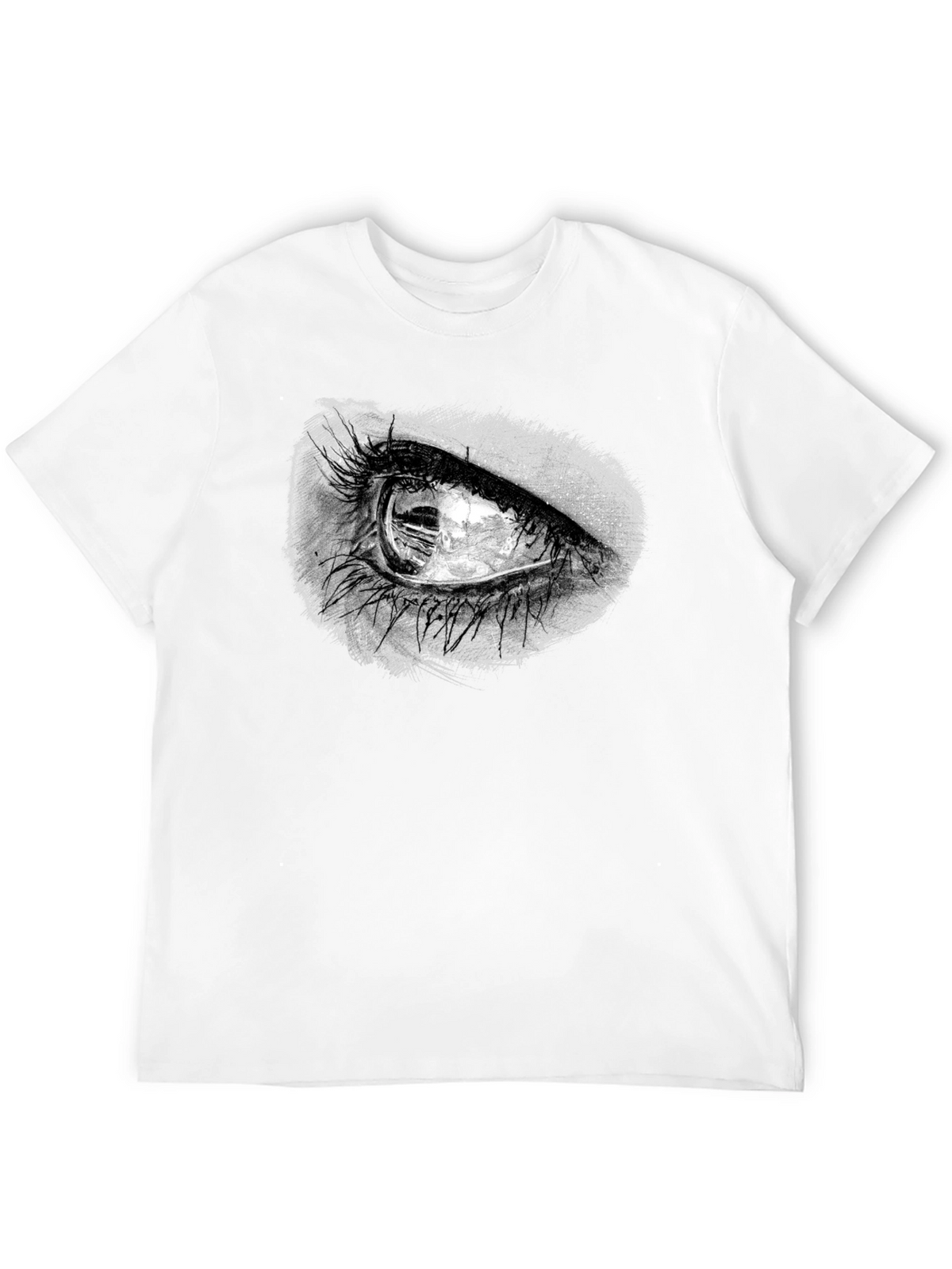 Eye Graphic Black T-Shirt