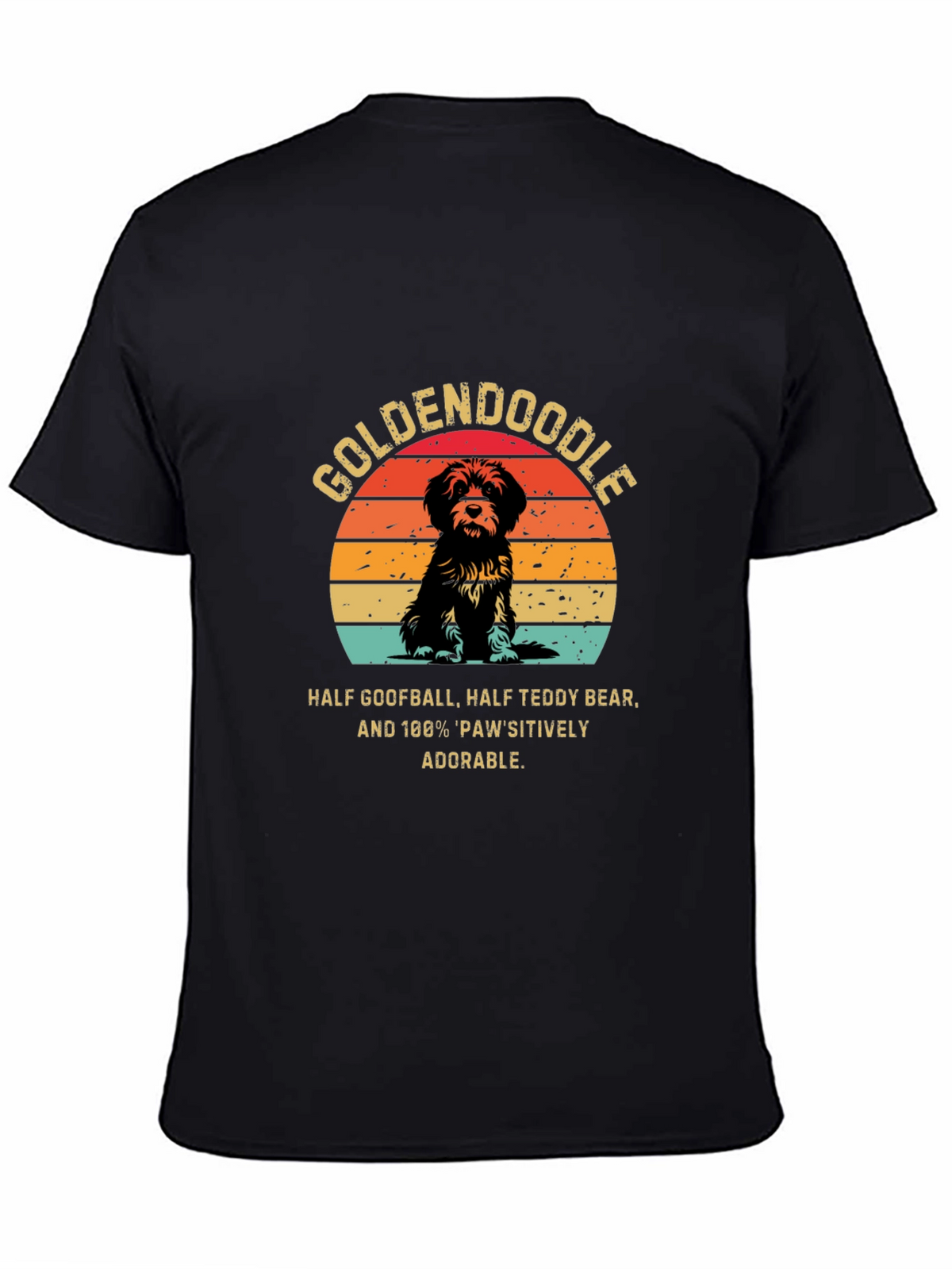 Goldendoodle T-Shirt: Goofball Teddy Bear Adorable Dog Tee
